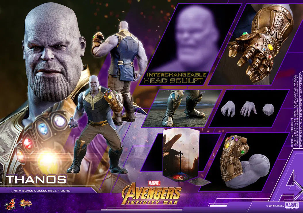 Ex Display: Thanos: Avengers: Infinity War: Hot Toys: MMS479 Hot Toys