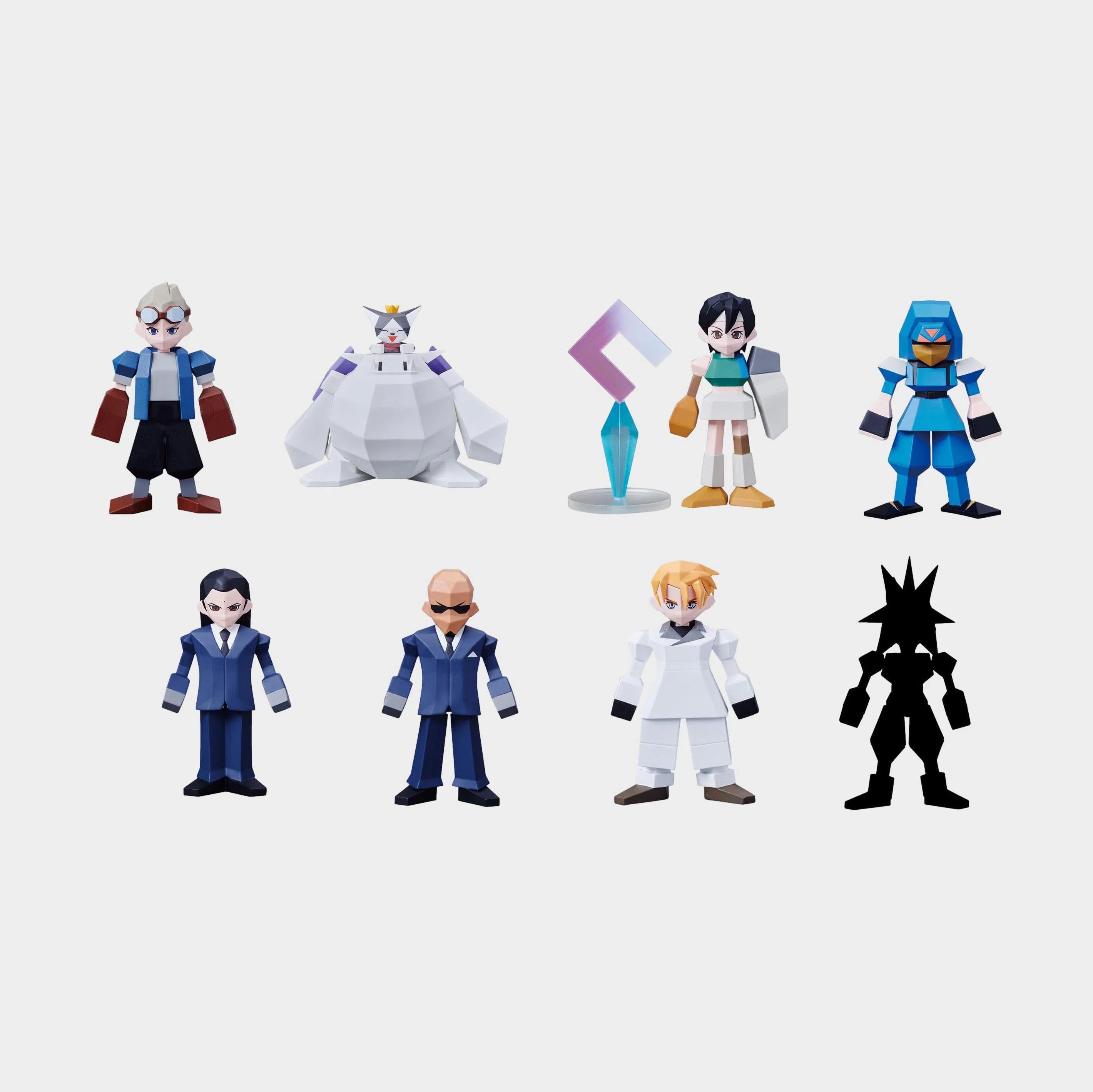 Final Fantasy VII: Polygon Figures: Vol 2: 6cm: Sealed Box Of 8 Square Enix