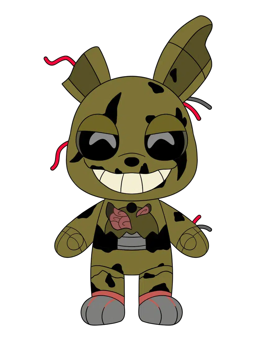 Five Nights at Freddy's: Springtrap Plush (9IN) YouTooz
