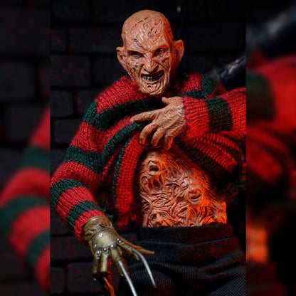 A Nightmare on Elm Street 3: Dream Warriors: Freddy: 8" Clothed Action Figure