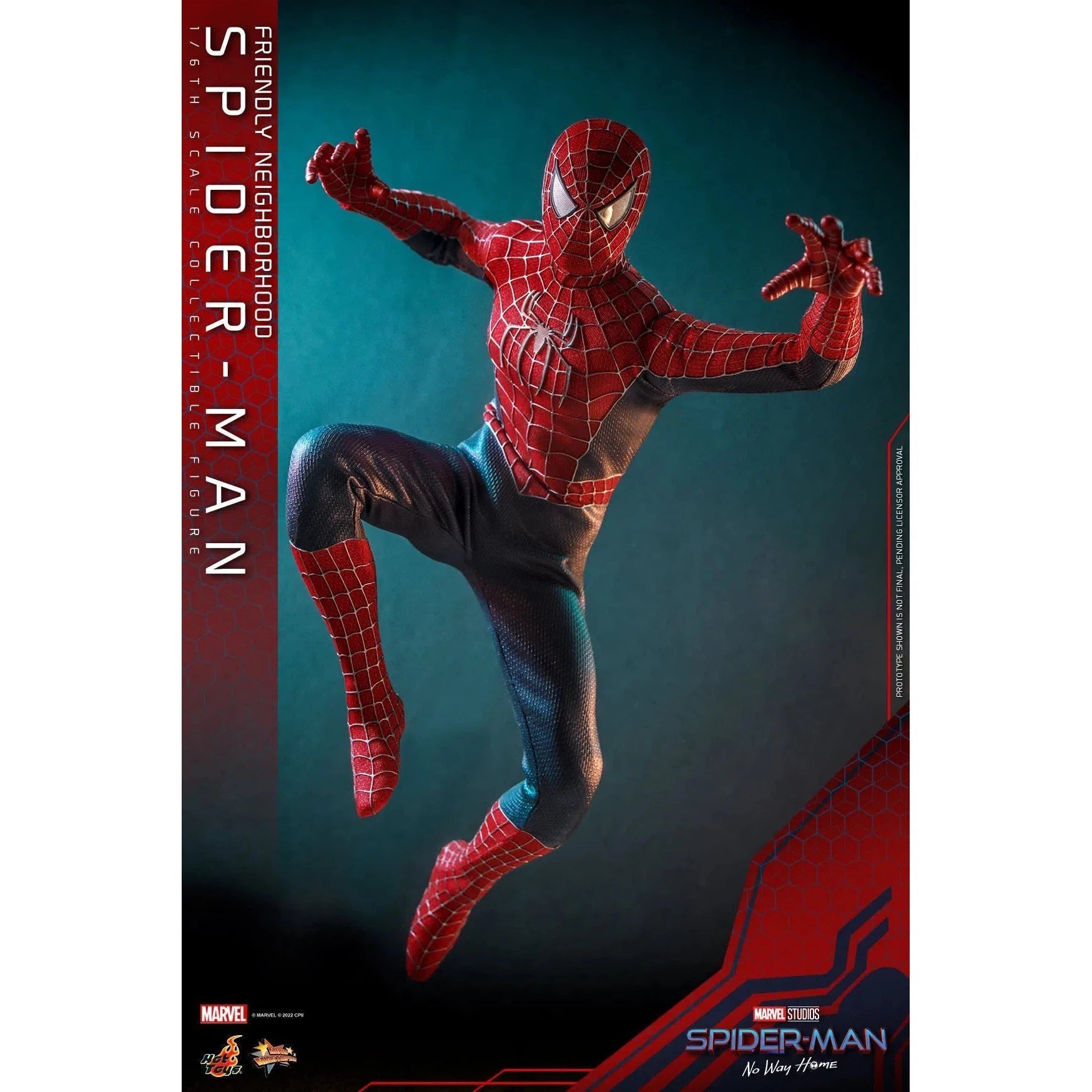 Friendly Neighborhood Spider-Man: Deluxe: Spider-Man No Way Home: MMS662 Hot Toys