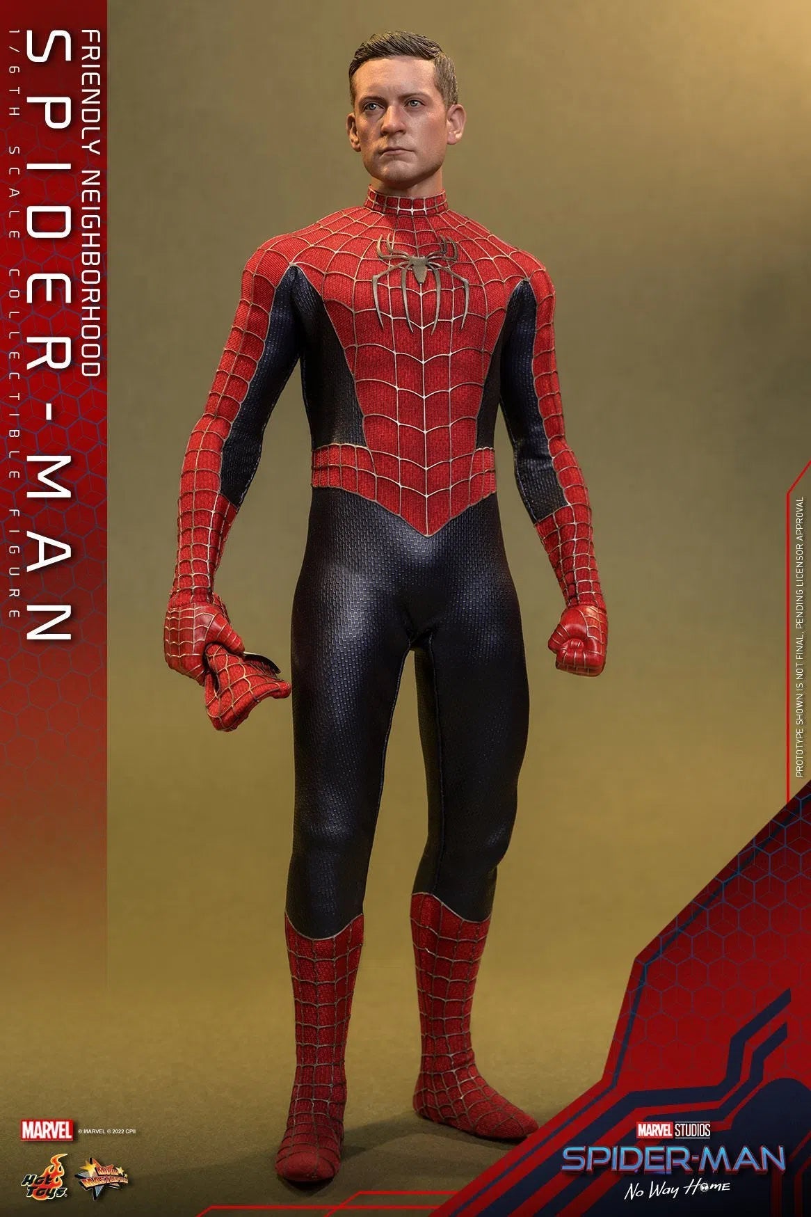 Friendly Neighborhood Spider-Man: Deluxe: Spider-Man No Way Home: MMS662 Hot Toys