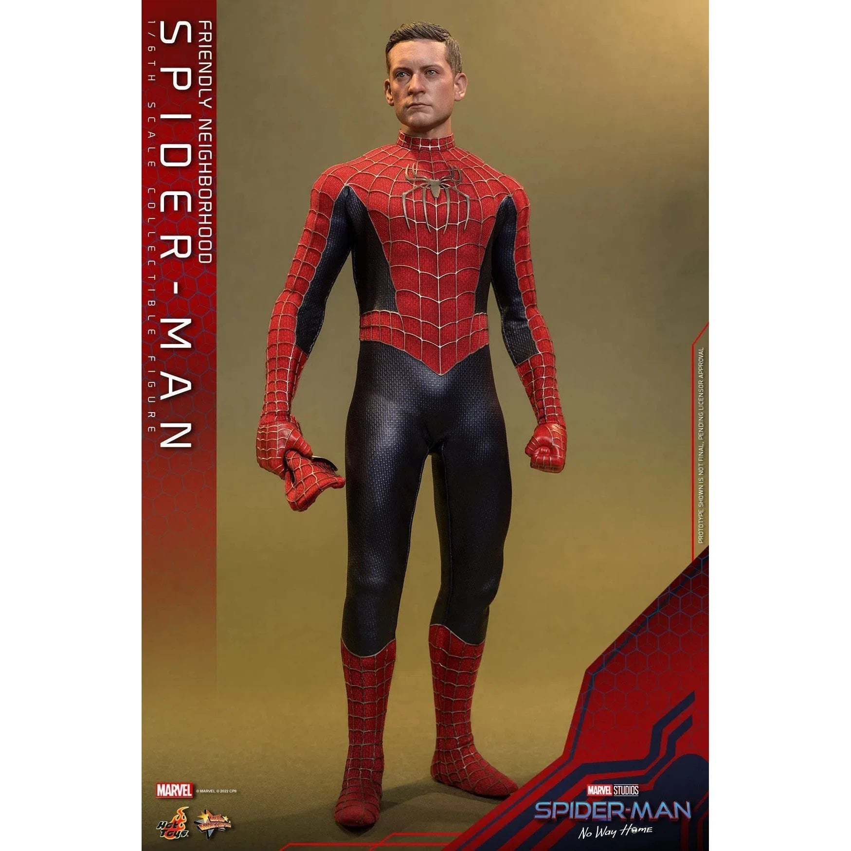 Friendly Neighborhood Spider-Man: Deluxe: Spider-Man No Way Home: MMS662 Hot Toys