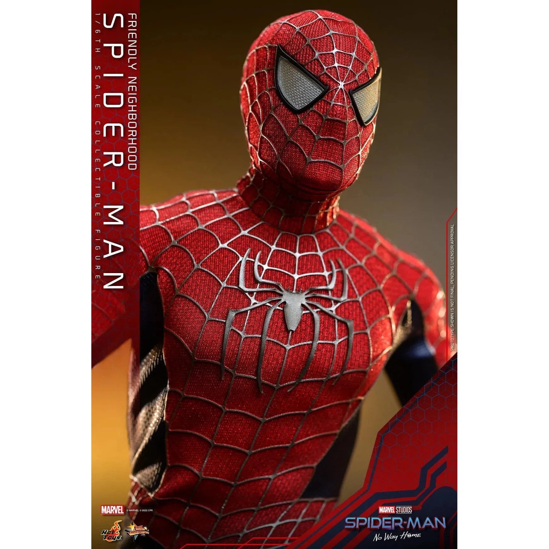 Friendly Neighborhood Spider-Man: Deluxe: Spider-Man No Way Home: MMS662 Hot Toys