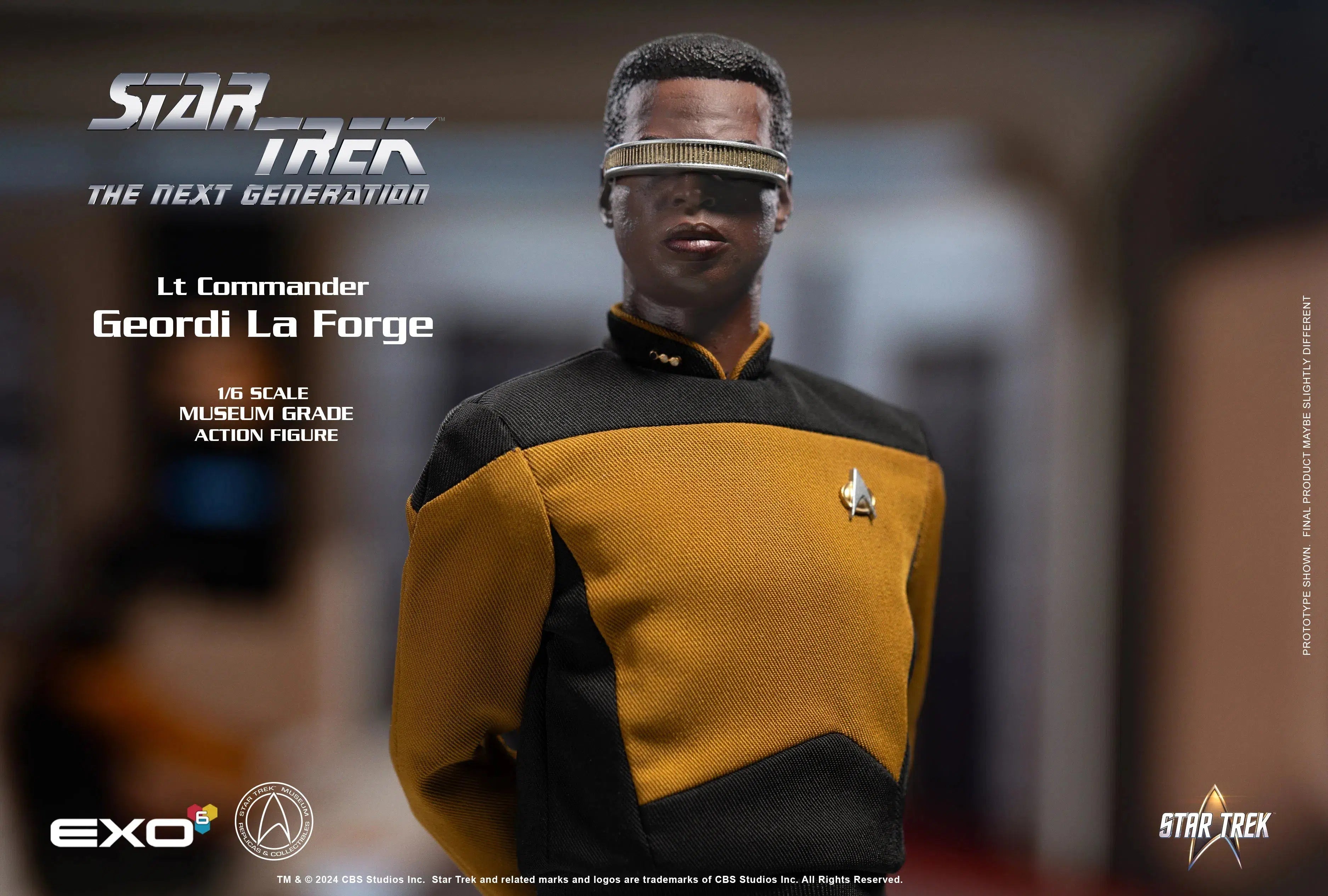 Geordi La Forge: Essentials Version: Star Tek The Next Generation EXO-6