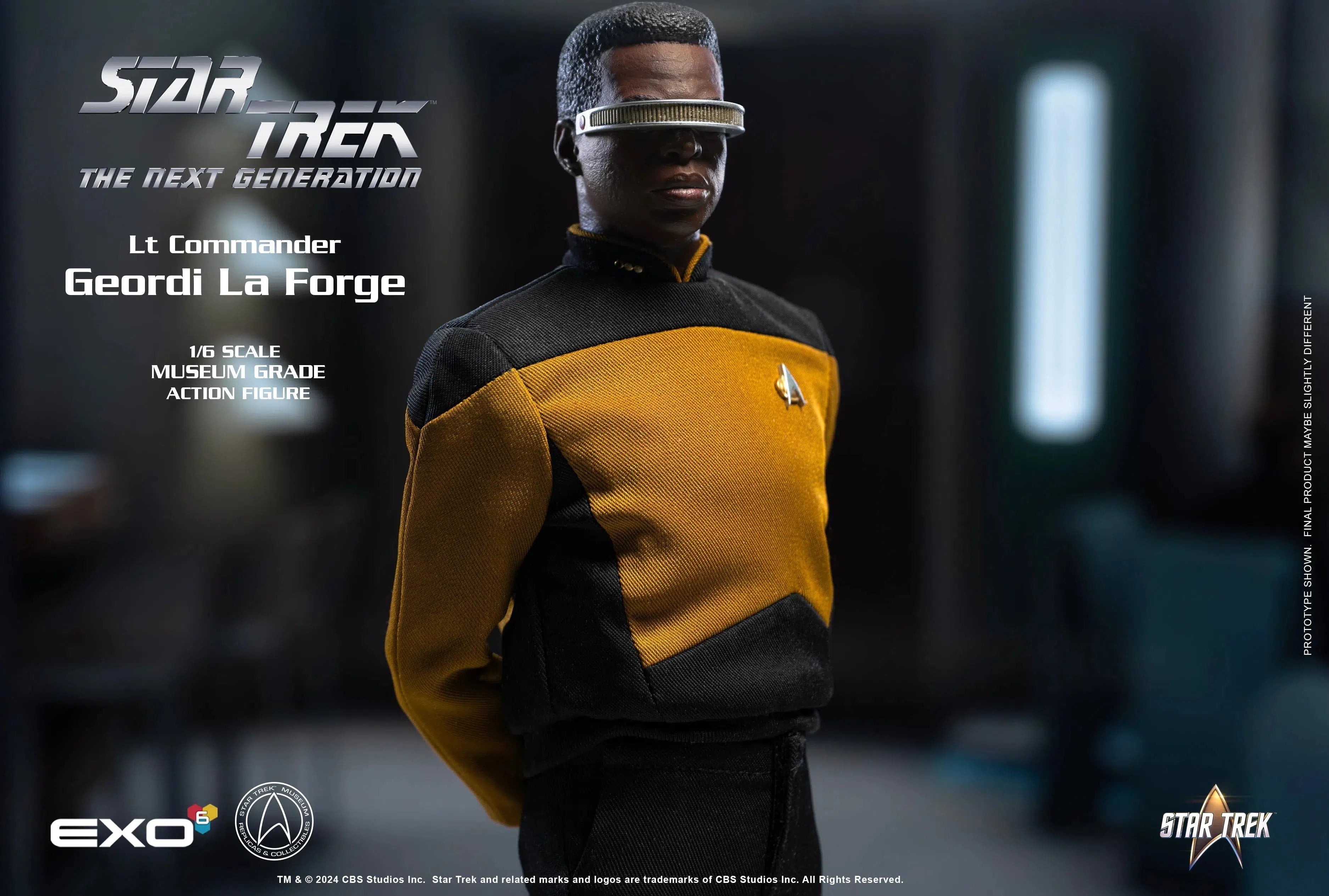 Geordi La Forge: Essentials Version: Star Tek The Next Generation EXO-6