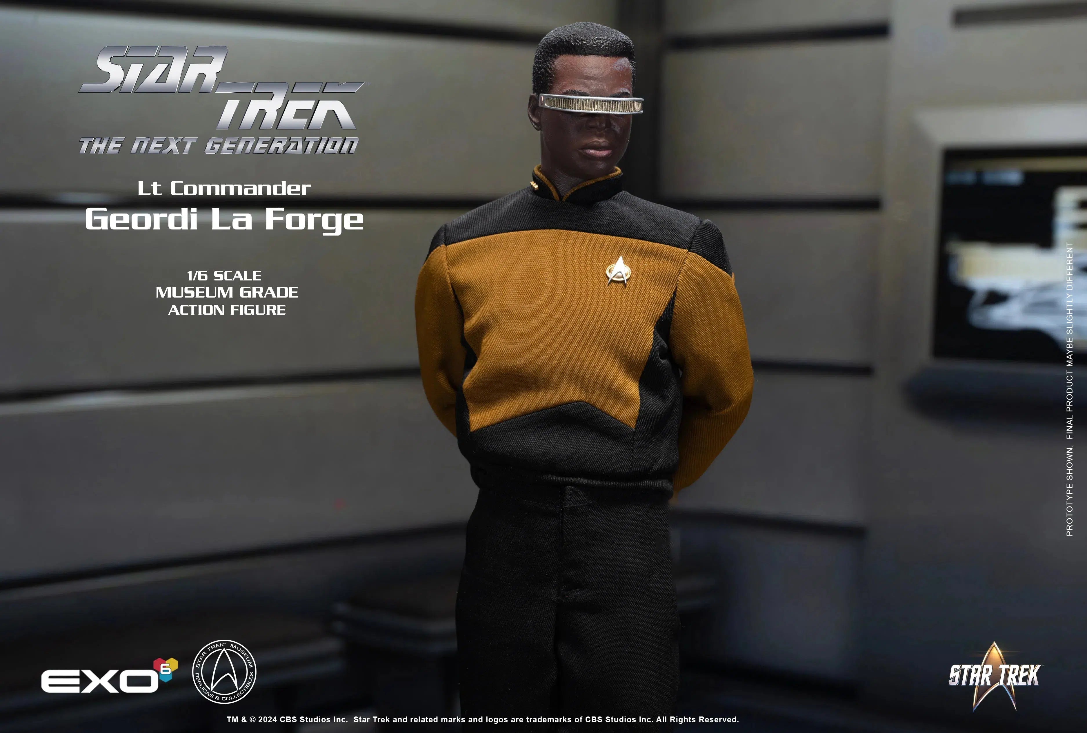 Geordi La Forge: Essentials Version: Star Tek The Next Generation EXO-6