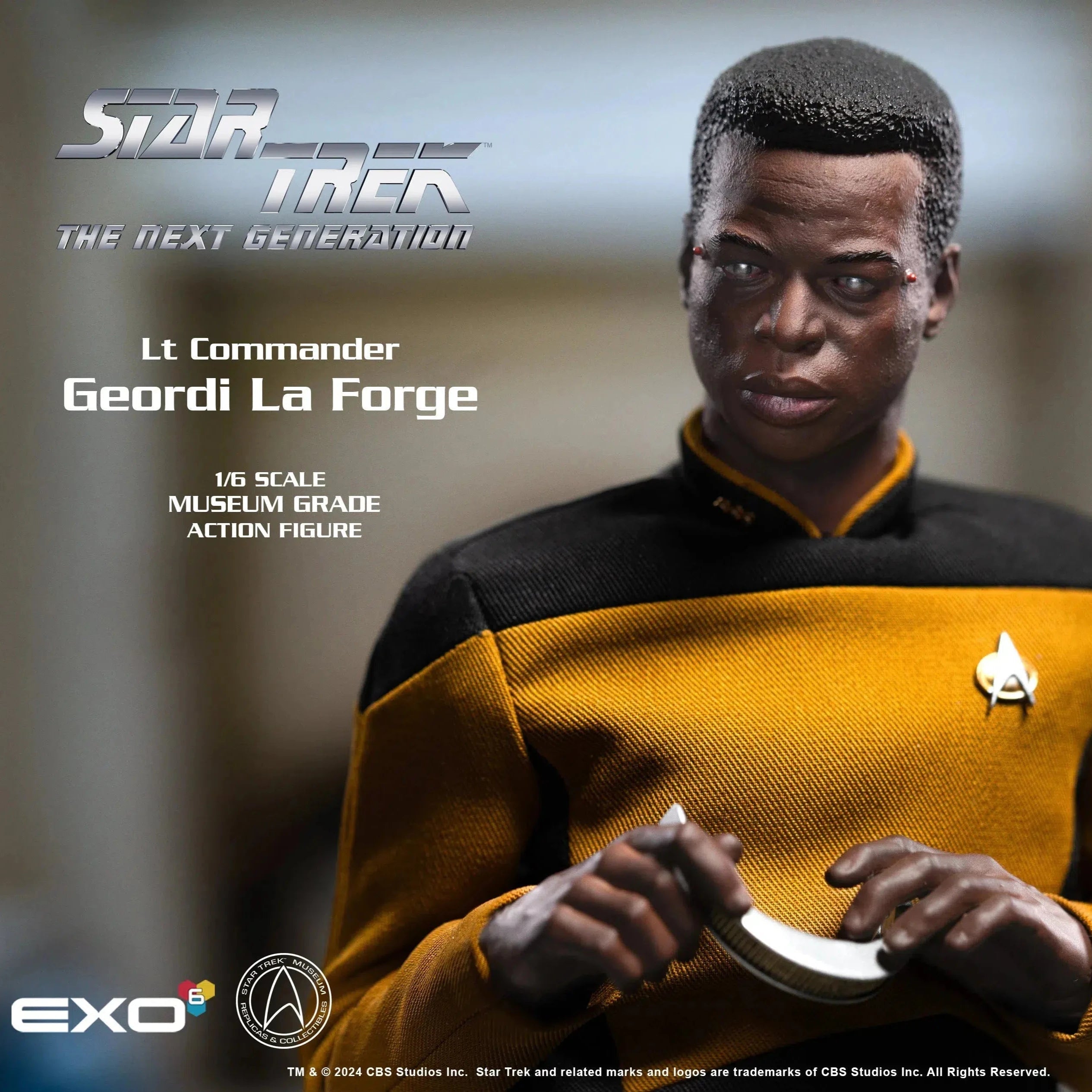 Geordi La Forge: Essentials Version: Star Tek The Next Generation EXO-6