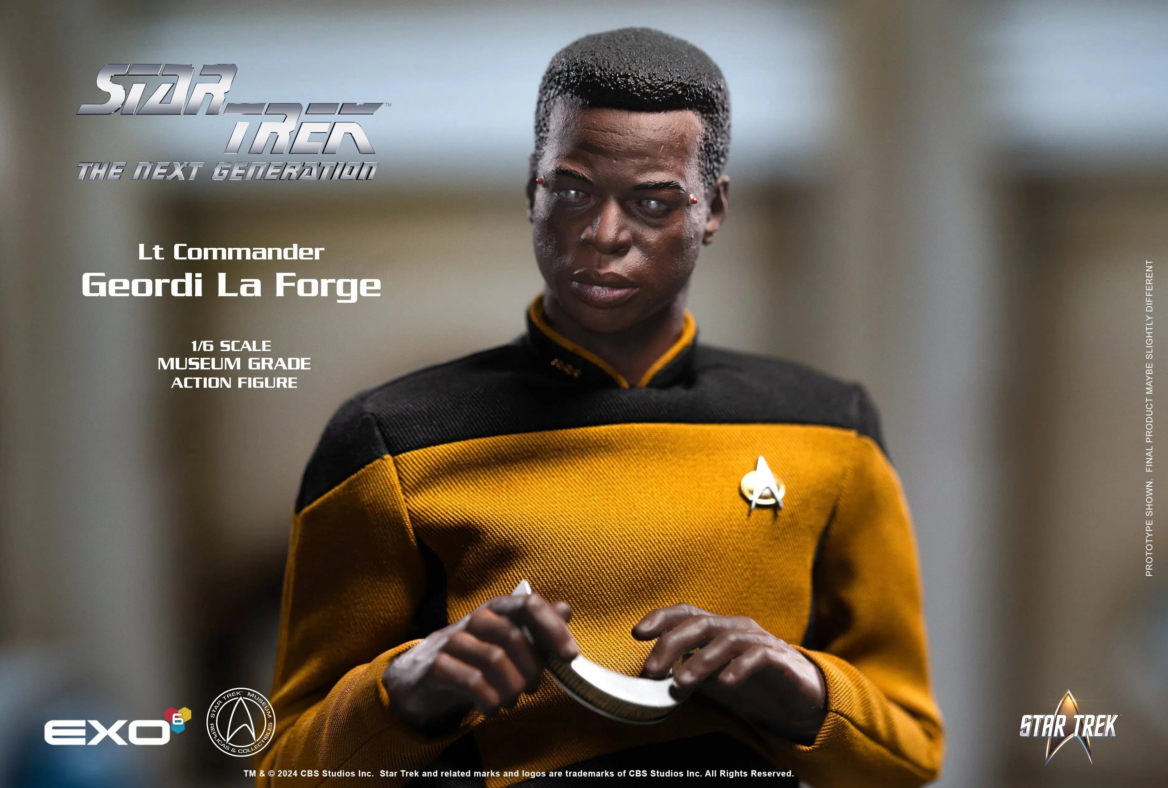 Geordi La Forge: Standard Version: Star Tek The Next Generation EXO-6