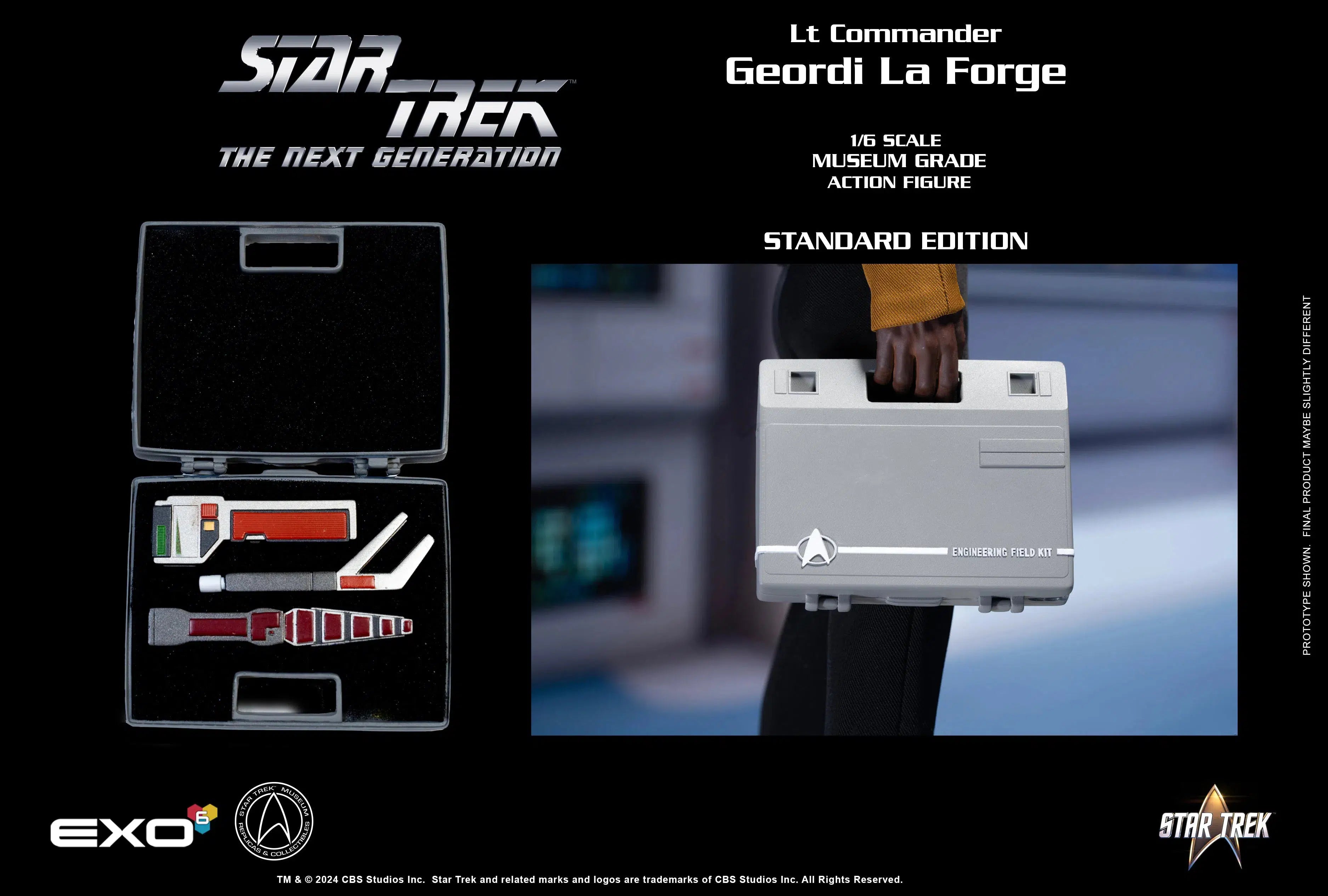 Geordi La Forge: Standard Version: Star Tek The Next Generation EXO-6