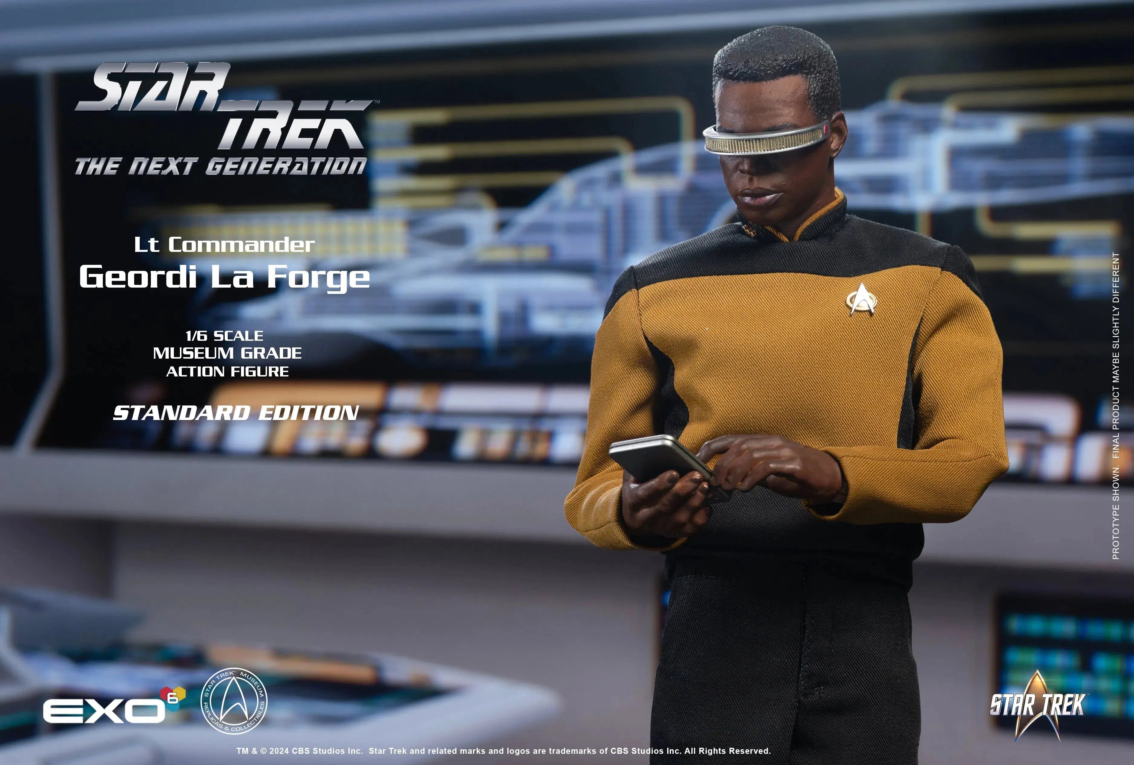 Geordi La Forge: Standard Version: Star Tek The Next Generation EXO-6