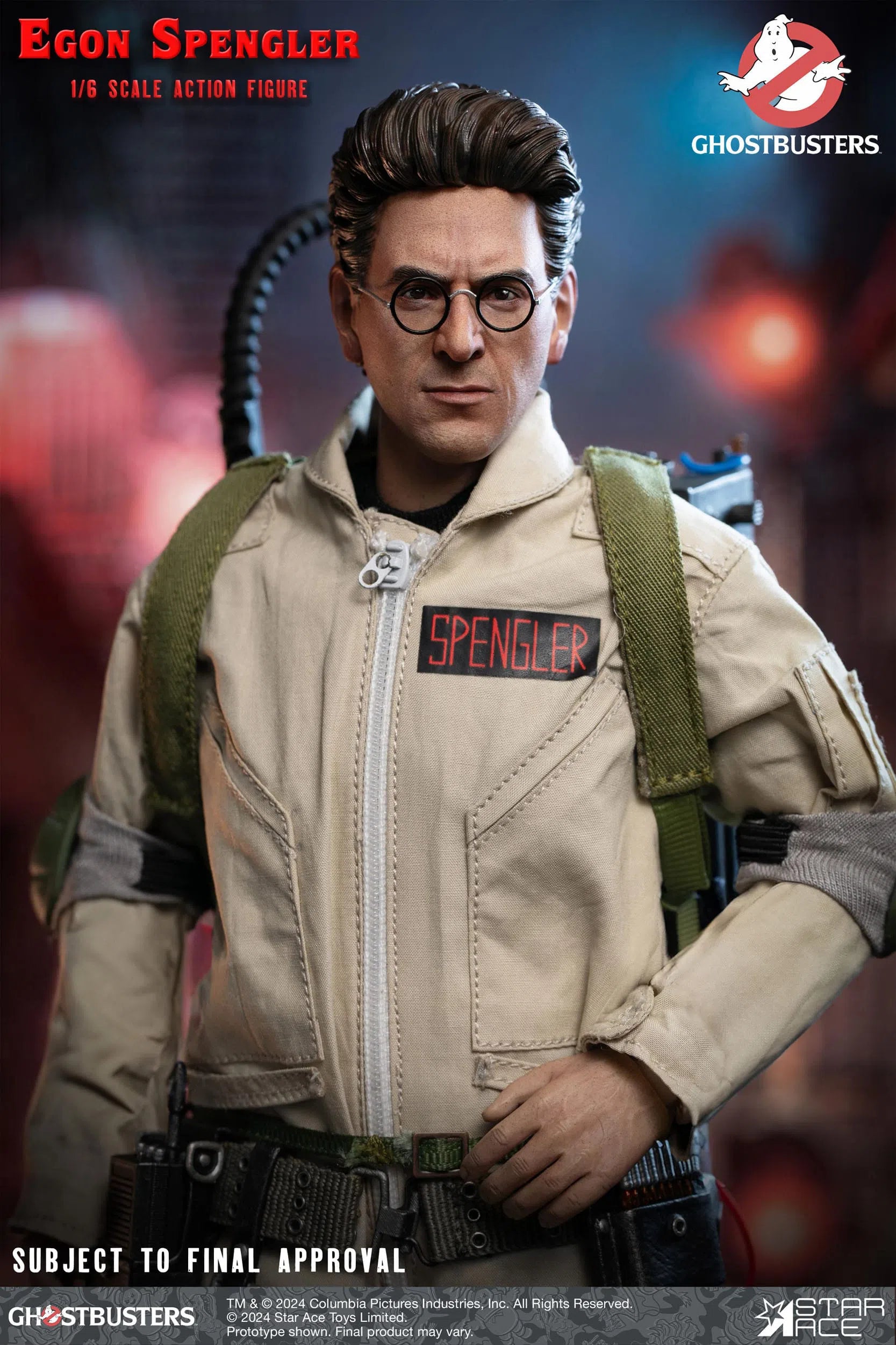 Ghostbusters: 1984: Egon Spengler: Sixth Scale Figure Star Ace