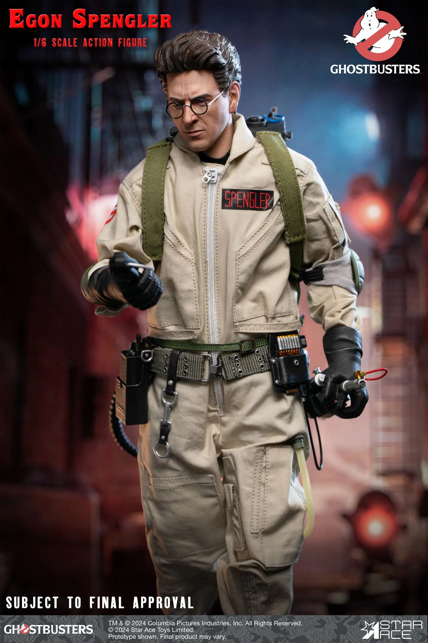 Ghostbusters: 1984: Egon Spengler: Sixth Scale Figure Star Ace