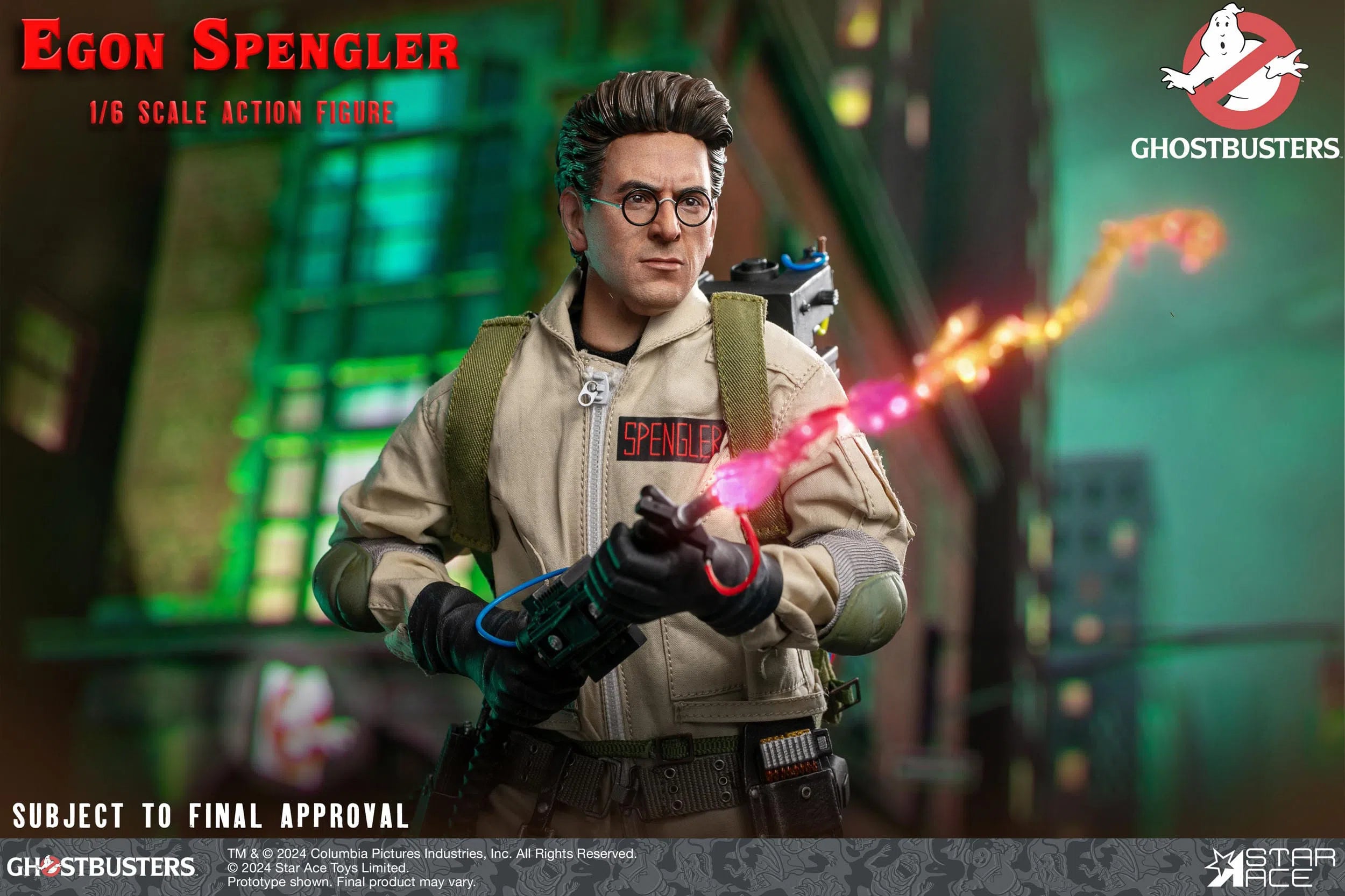 Ghostbusters: 1984: Egon Spengler: Sixth Scale Figure Star Ace