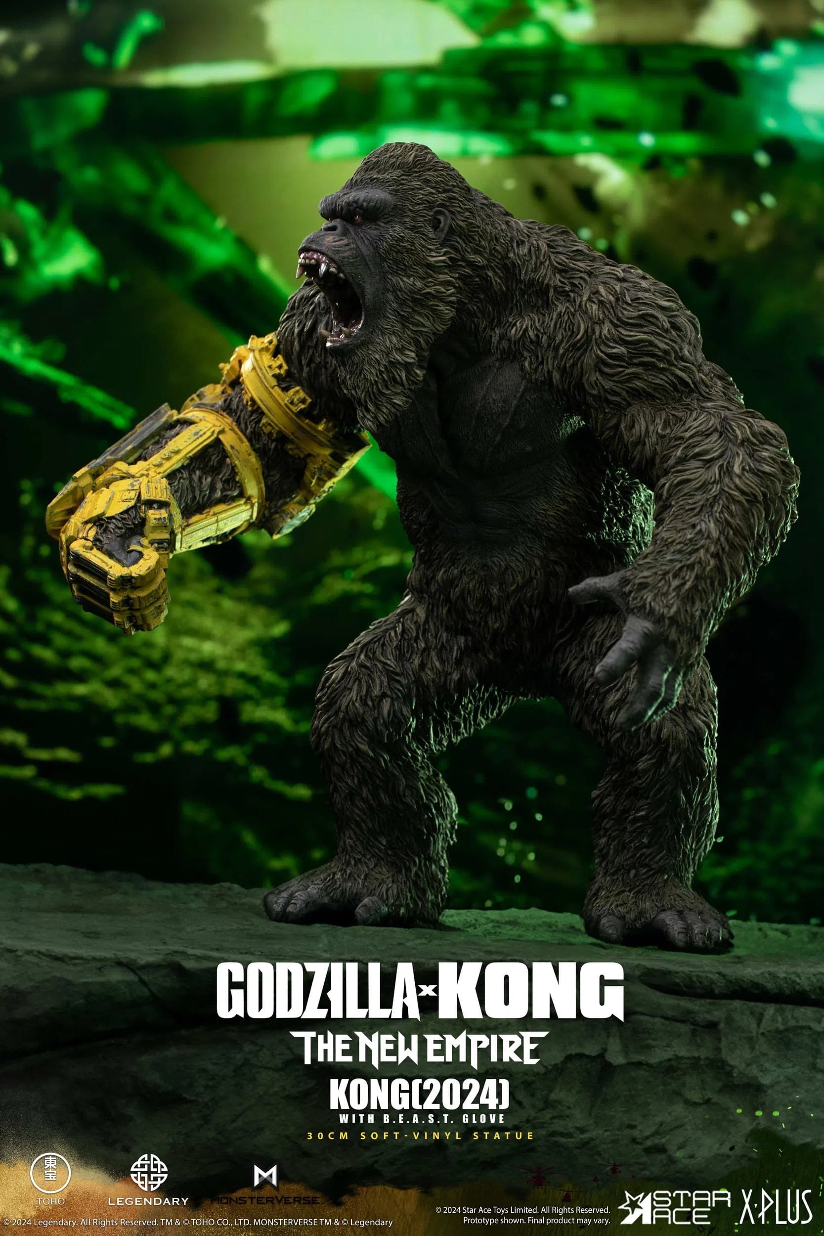 Godzilla x Kong: The New Empire: Kong: B.E.A.S.T Glove Version: Vinyl Statue Star Ace