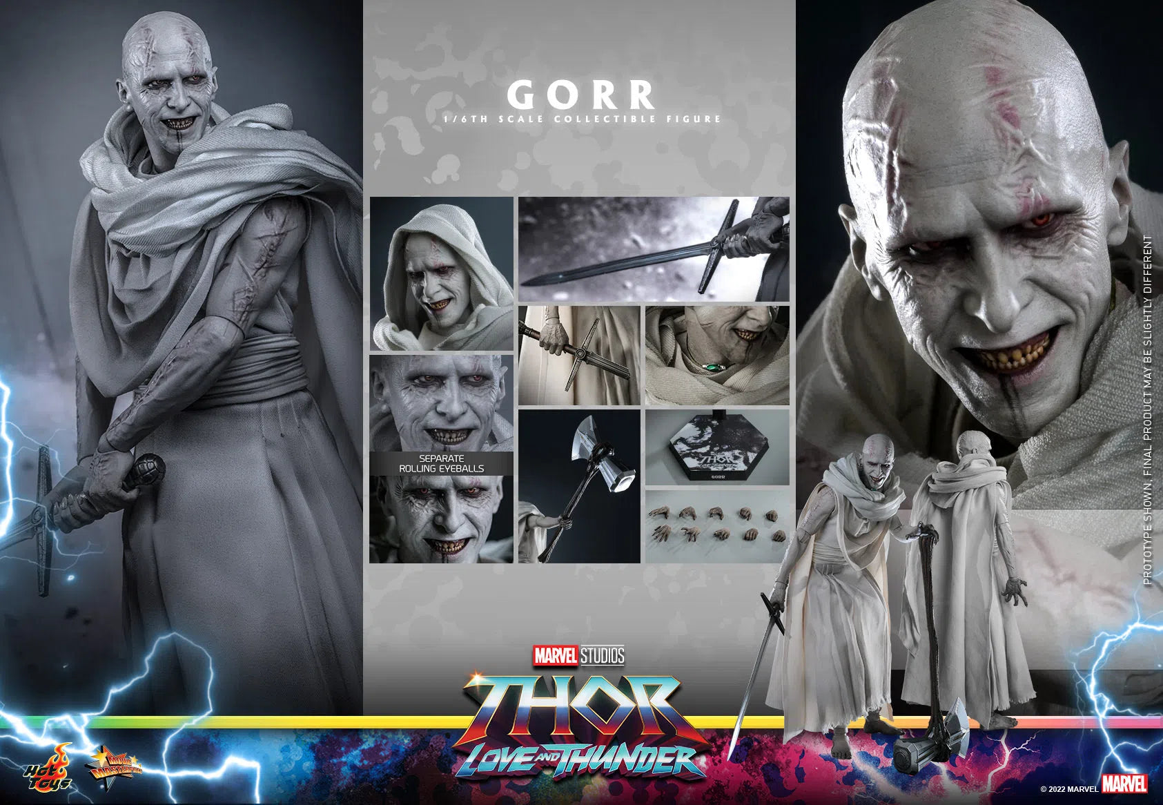 Gorr: Thor: Love & Thunder Figure Hot Toys