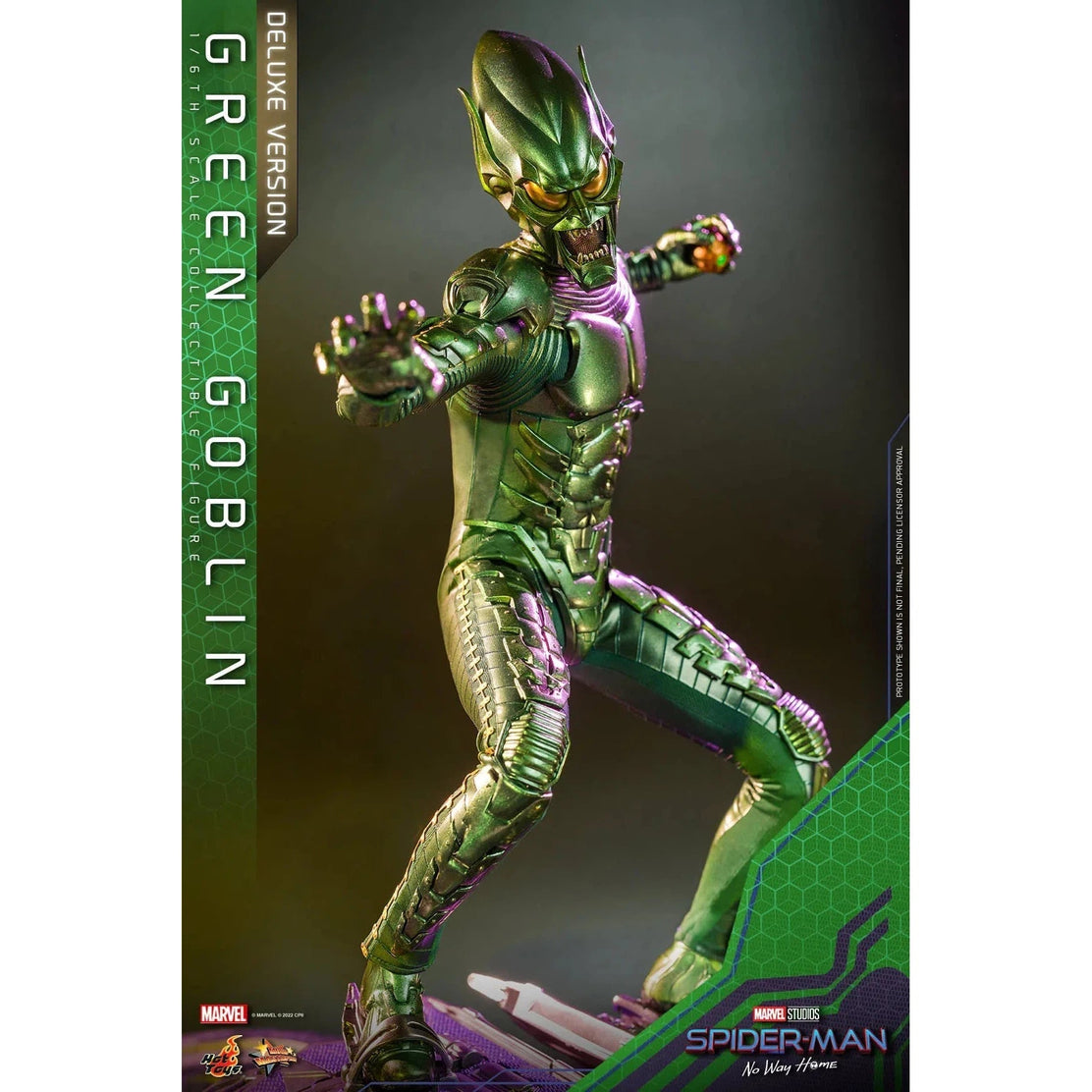 Green Goblin: Spider-Man: No Way Home: MMS631: Marvel: Deluxe Hot Toys