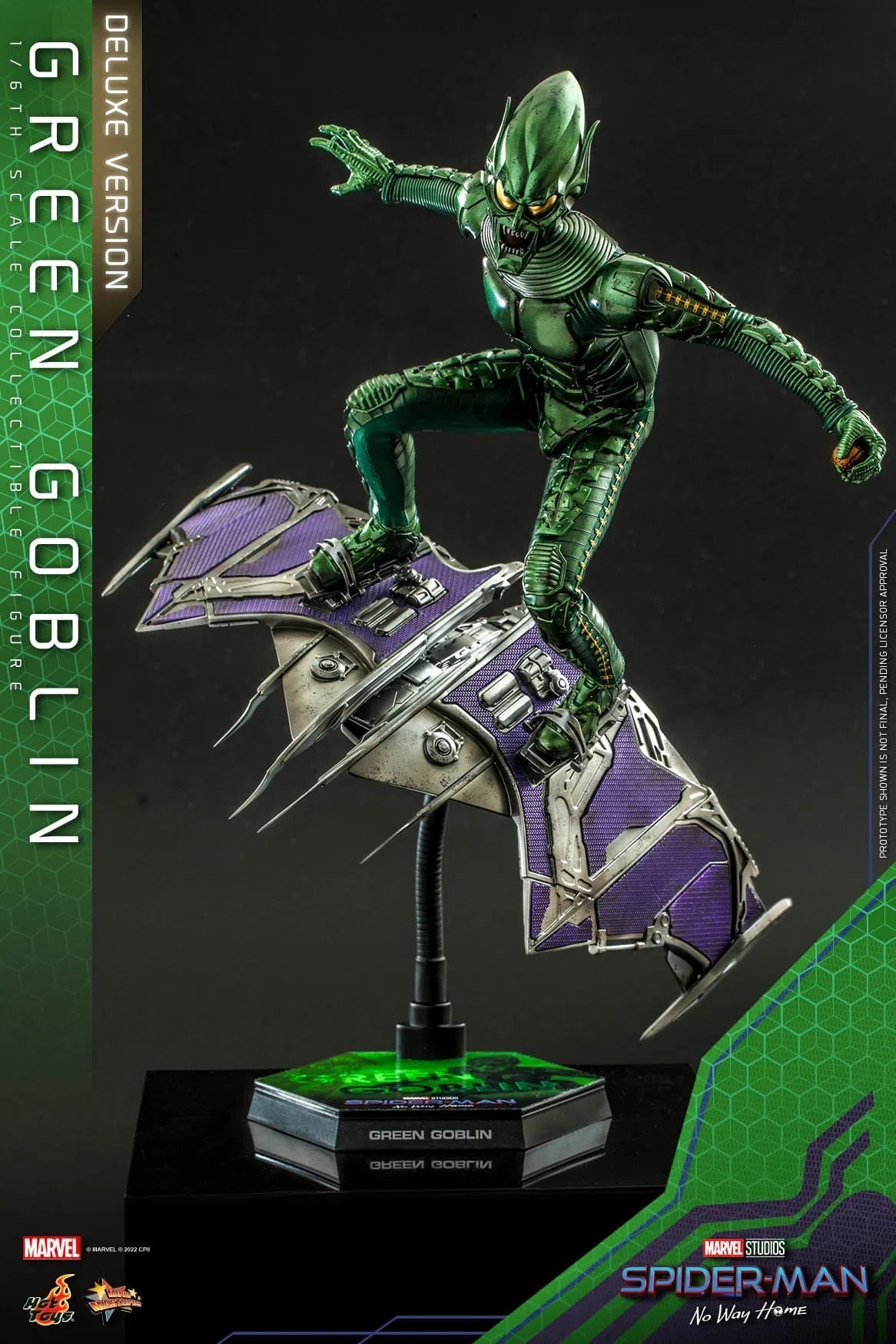 Green Goblin: Spider-Man: No Way Home: MMS631: Marvel: Deluxe Hot Toys