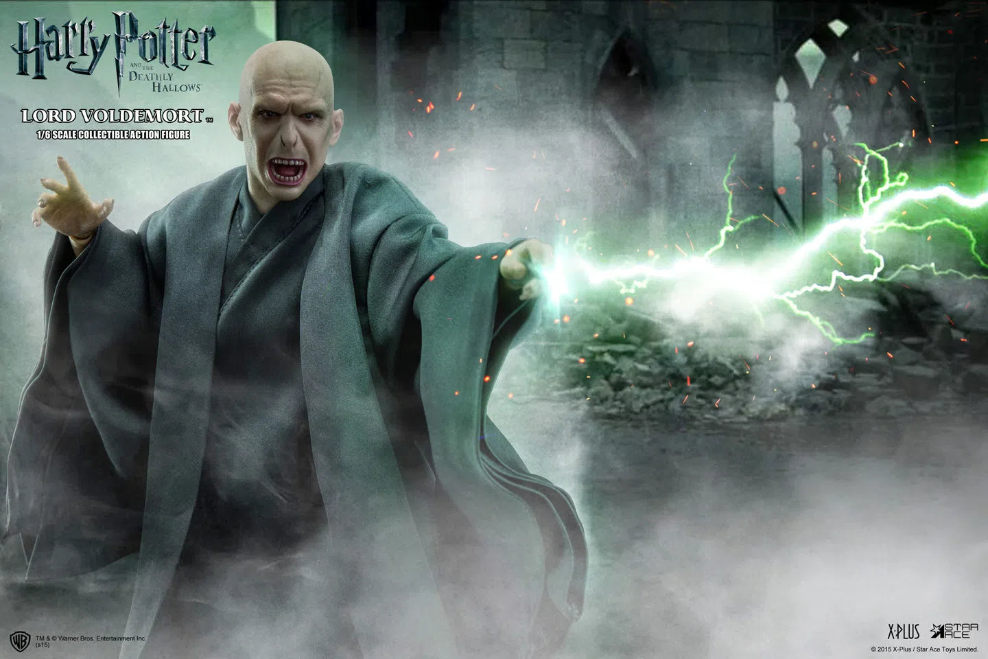 Harry Potter & The Deathly Hallows: Lord Voldemort: Sixth Scale Figure Star Ace