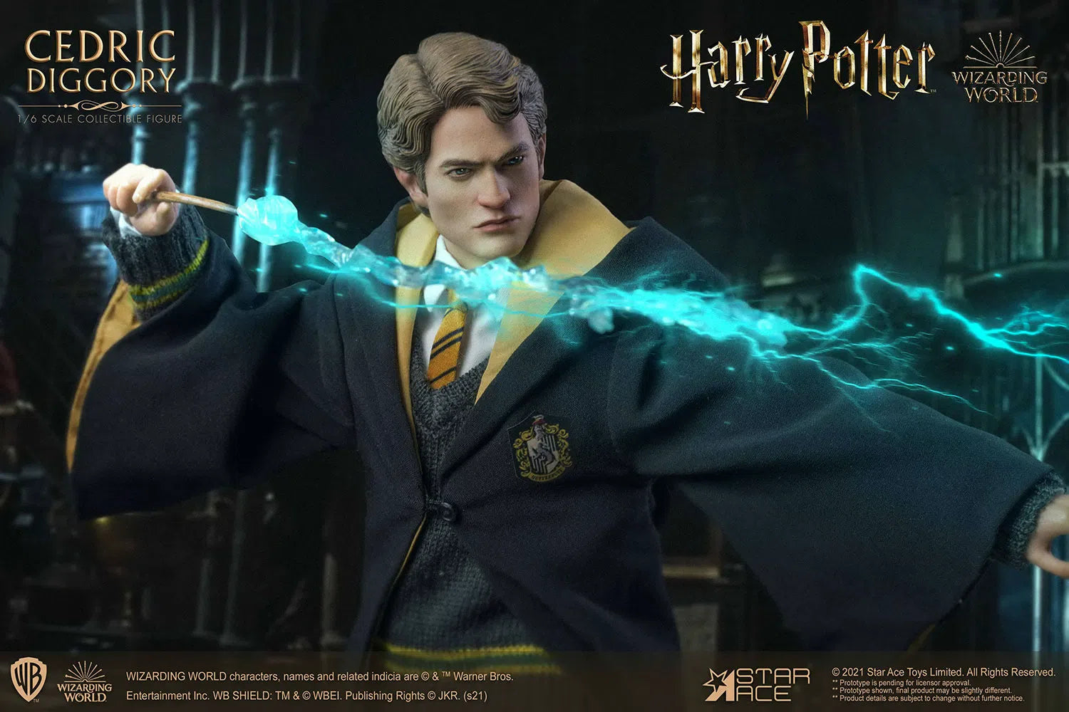 Harry Potter & The Goblet Of Fire: Cedric Diggory: Deluxe: Sixth Scale Figure Star Ace
