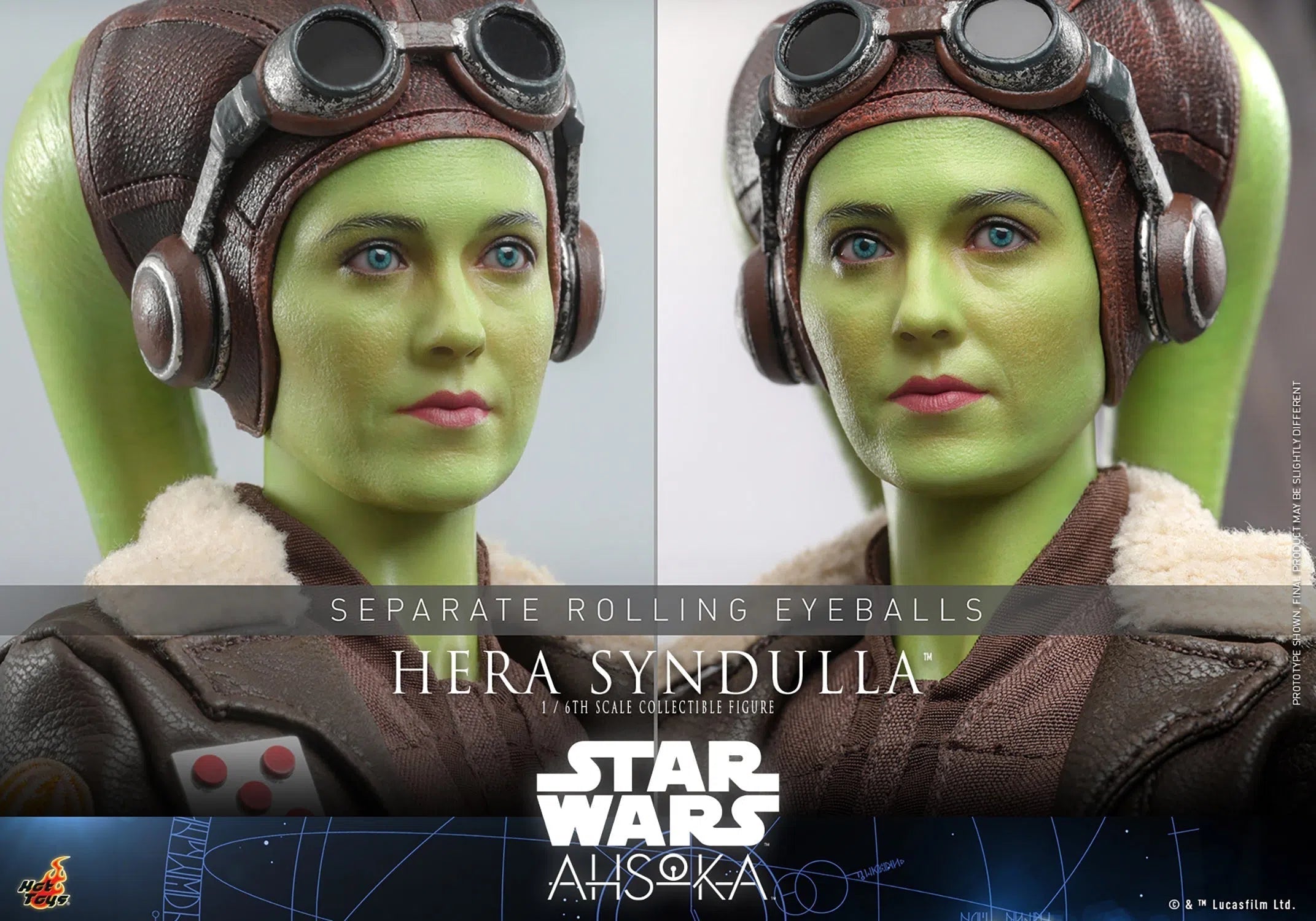 Hera Syndulla: Star Wars: Ahsoka: Hot Toys Hot Toys