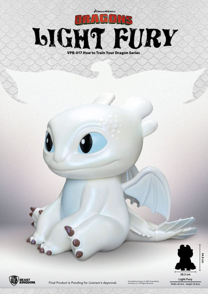 How To Train Your Dragon: Light Fury: Funktional Figure: Vinyl: Piggy Bank: 35cm Beast Kingdom