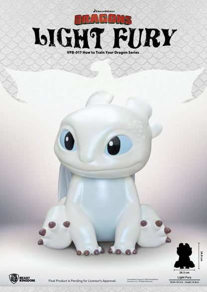 How To Train Your Dragon: Light Fury: Funktional Figure: Vinyl: Piggy Bank: 35cm Beast Kingdom