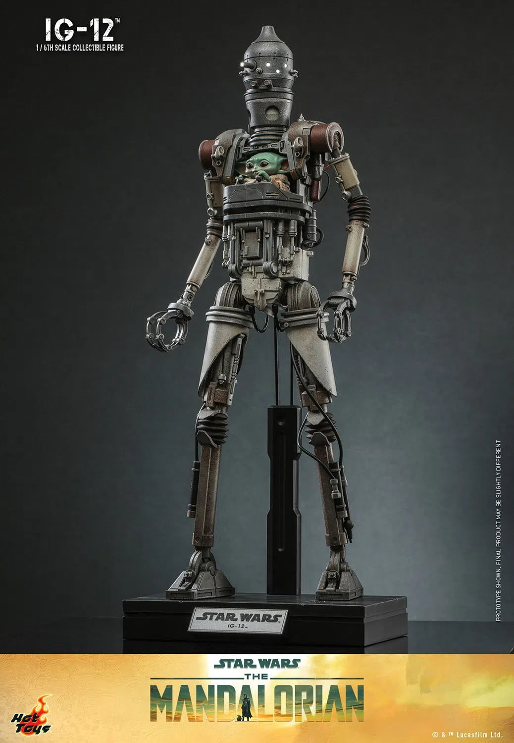 IG-12: With Accessories: Star Wars: The Mandalorian Hot Toys