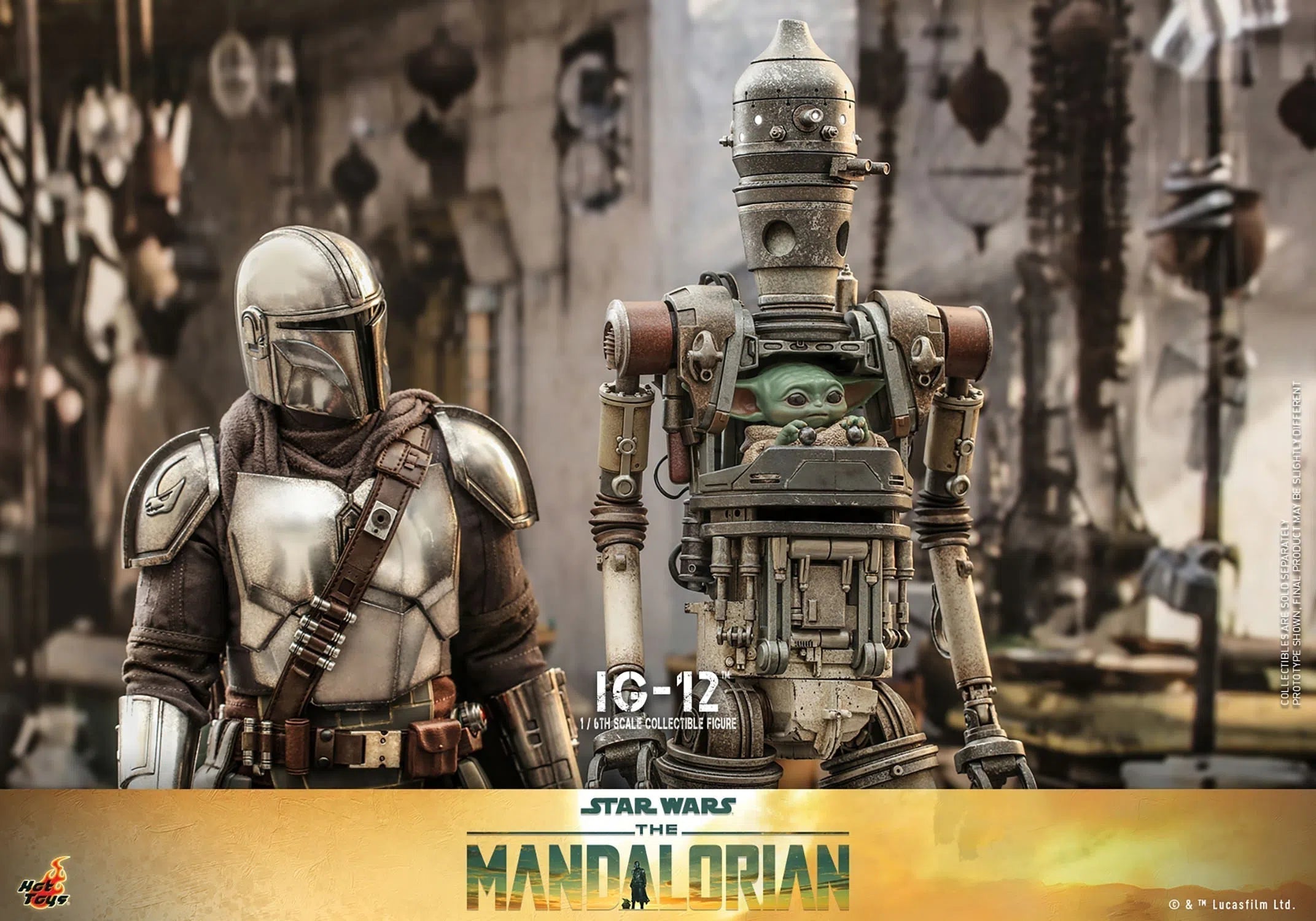 IG-12: With Accessories: Star Wars: The Mandalorian Hot Toys