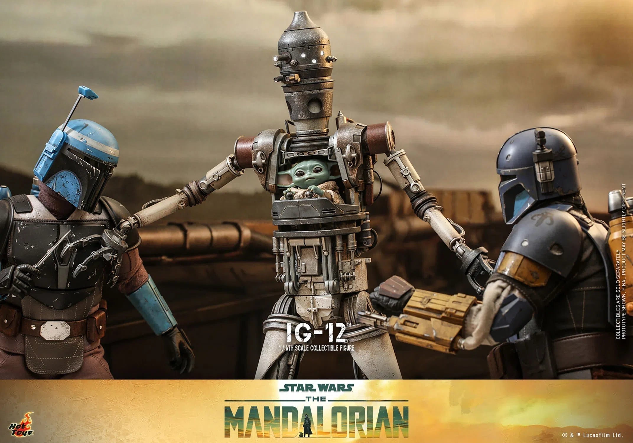 IG-12: With Accessories: Star Wars: The Mandalorian Hot Toys