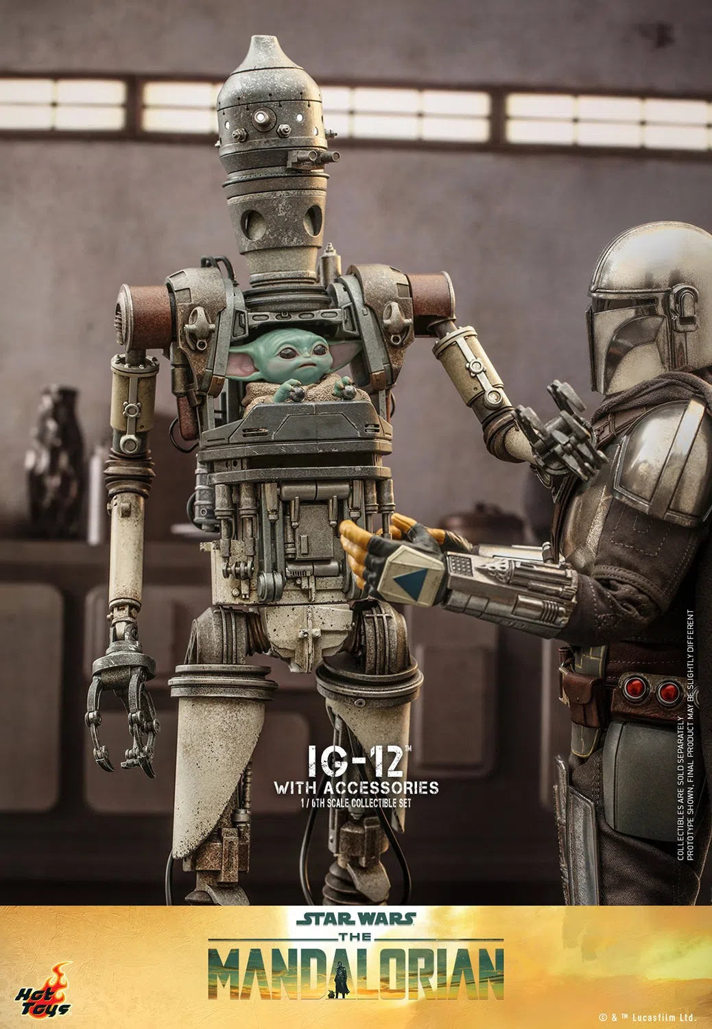 IG-12: With Accessories: Star Wars: The Mandalorian Hot Toys