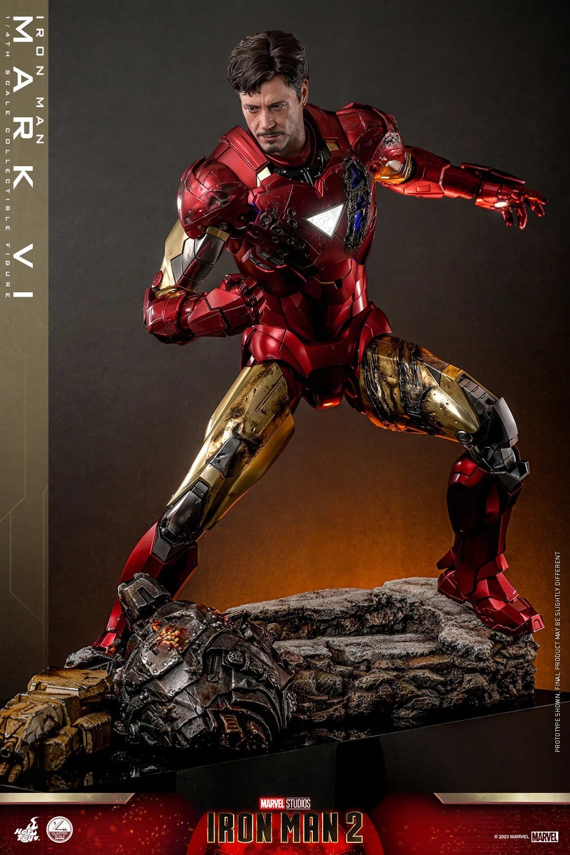 Iron Man MK VI: Iron Man 2: Marvel: Quarter Scale Hot Toys