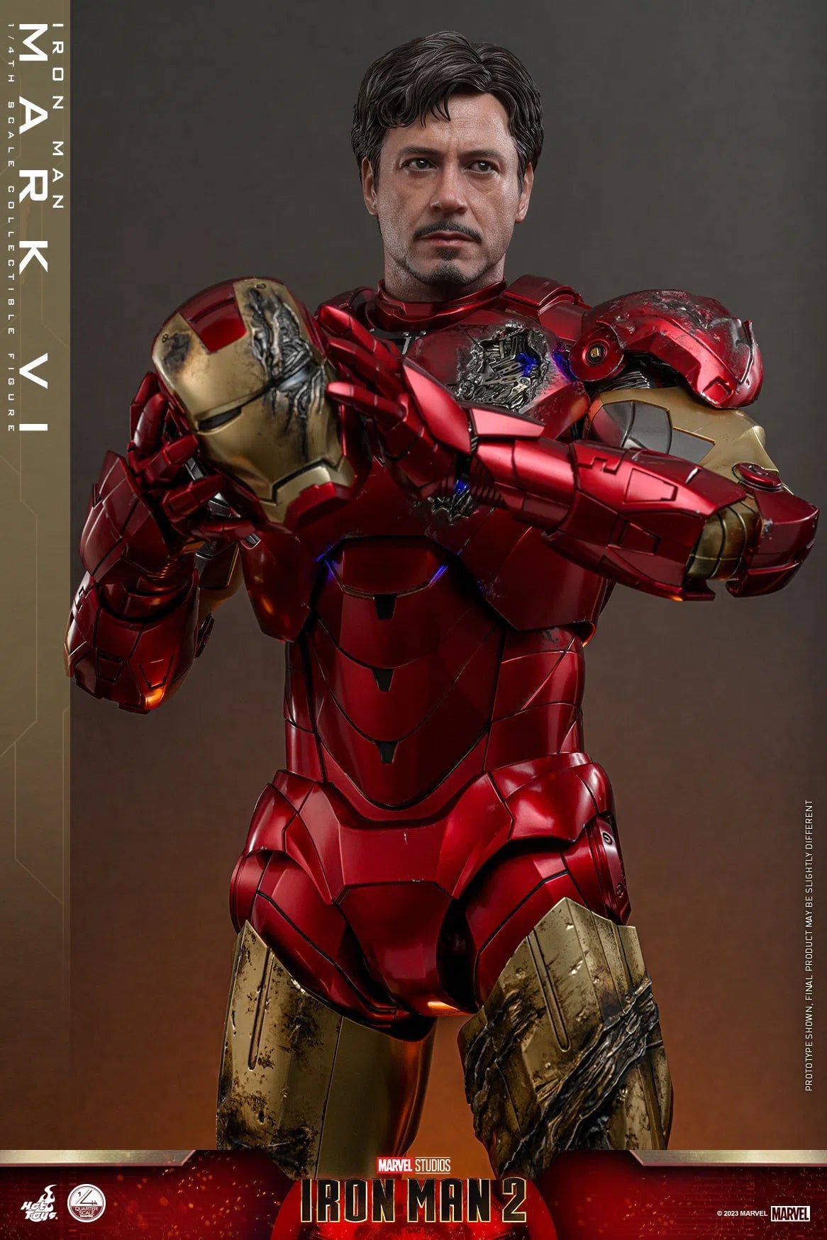 Iron Man MK VI: Iron Man 2: Marvel: Quarter Scale Hot Toys