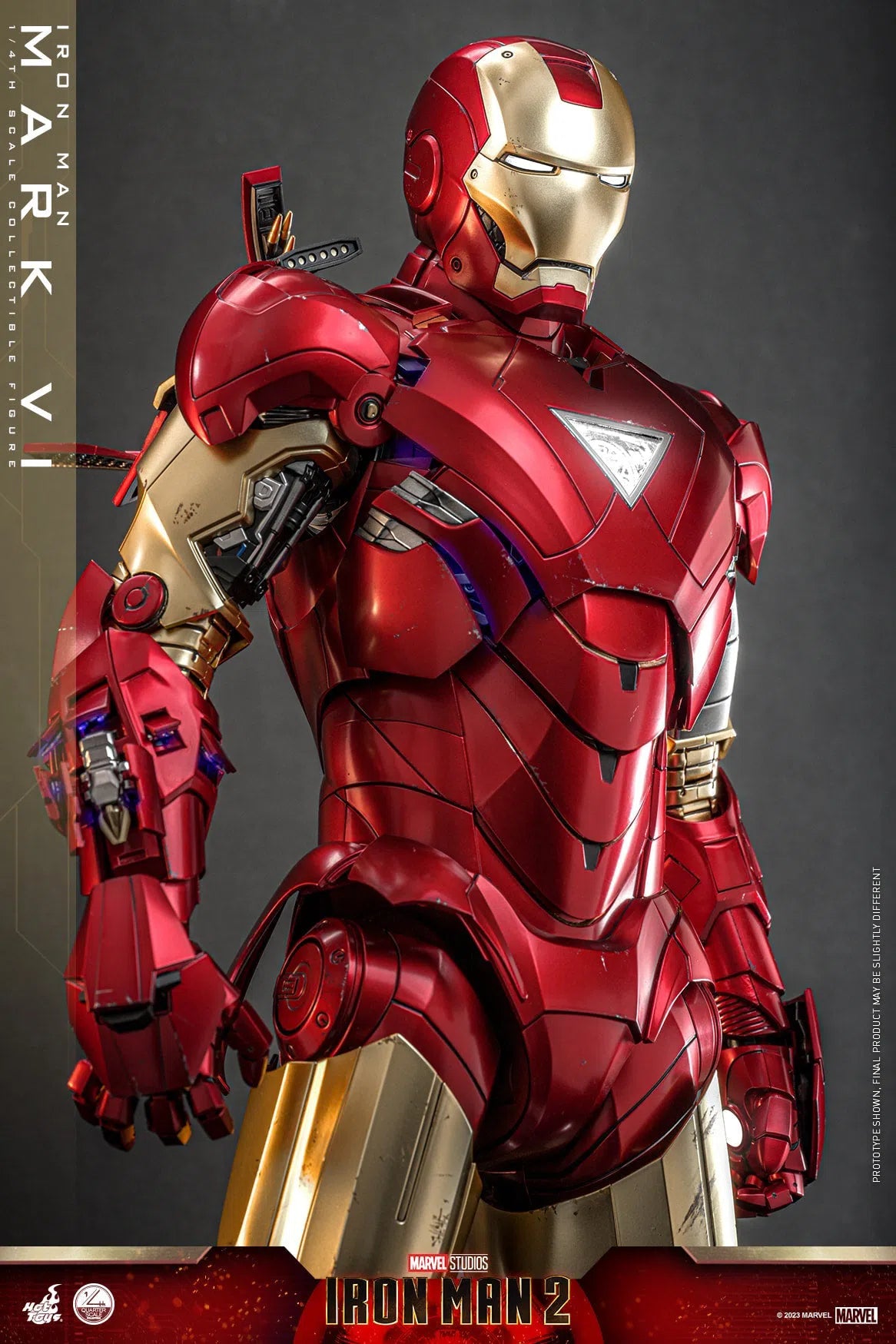 Iron Man MK VI: Iron Man 2: Marvel: Quarter Scale Hot Toys