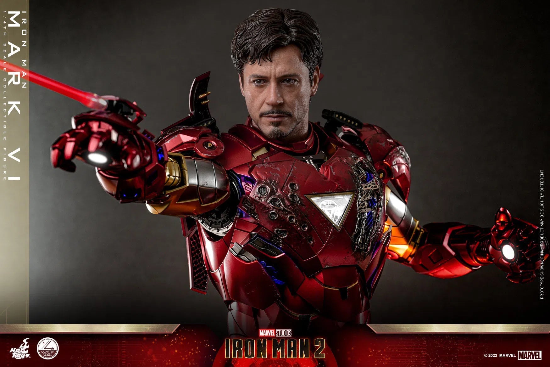 Iron Man MK VI: Iron Man 2: Marvel: Quarter Scale Hot Toys