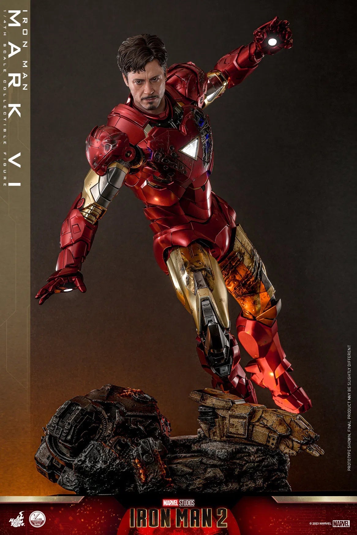 Iron Man MK VI: Iron Man 2: Marvel: Quarter Scale Hot Toys