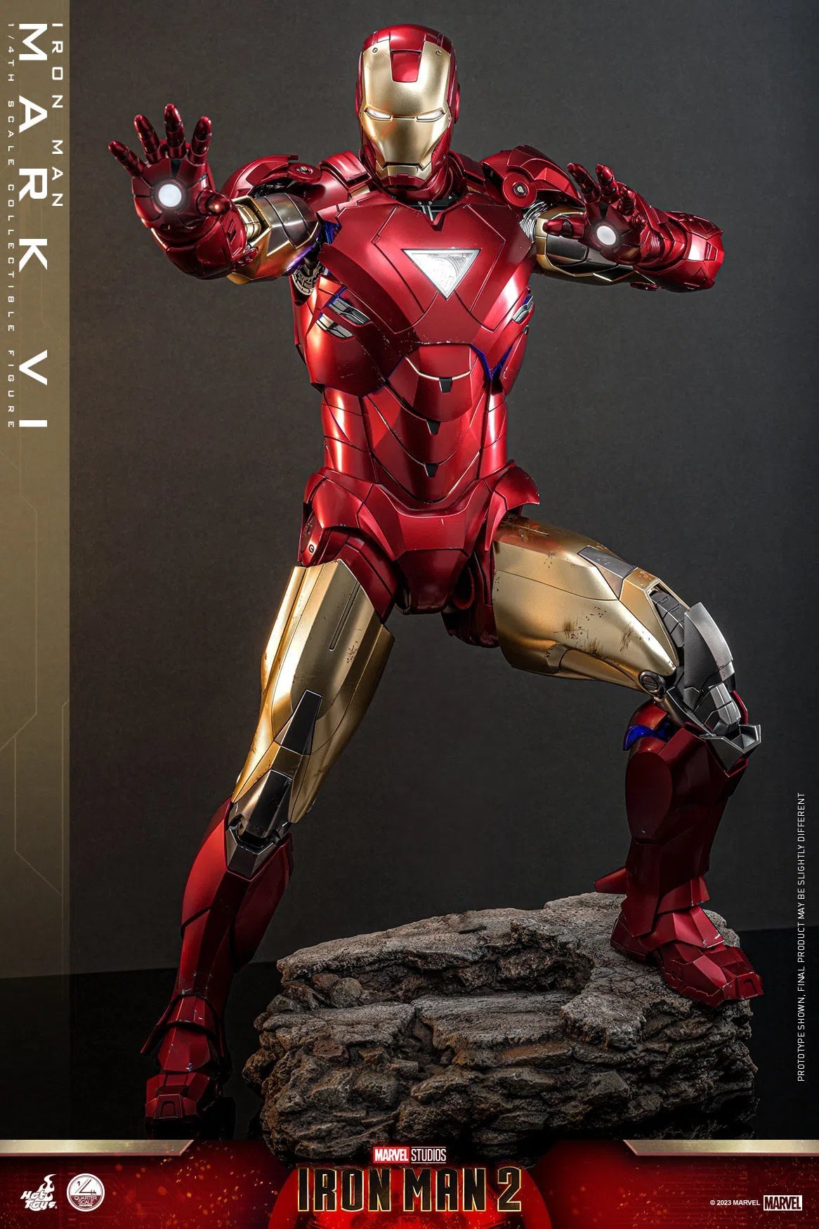 Iron Man MK VI: Iron Man 2: Marvel: Quarter Scale Hot Toys