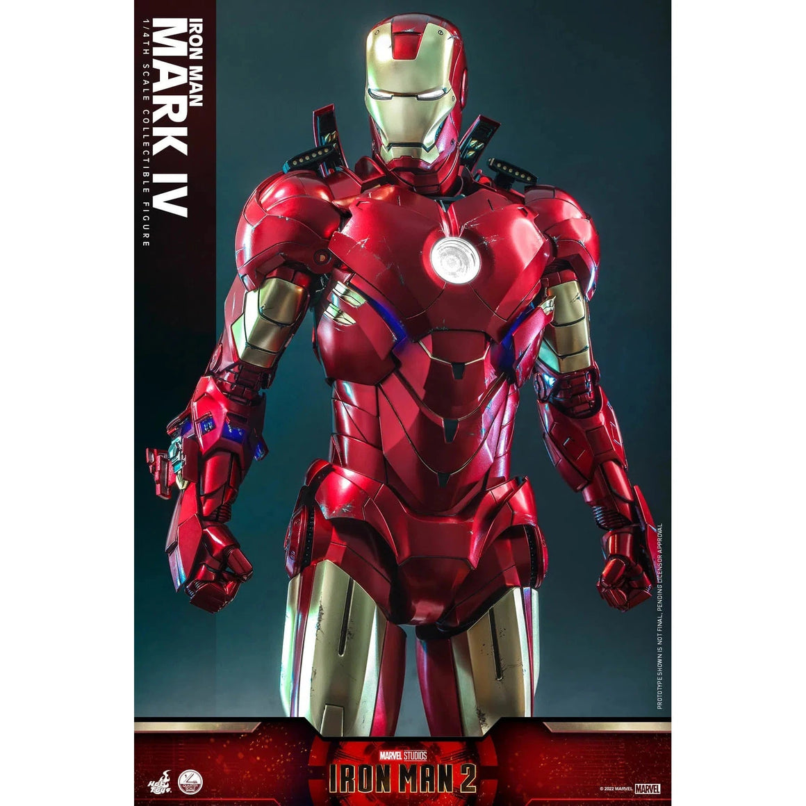 Iron Man: MKIV: Iron Man 2: Marvel: Quarter Scale: QS020 Hot Toys