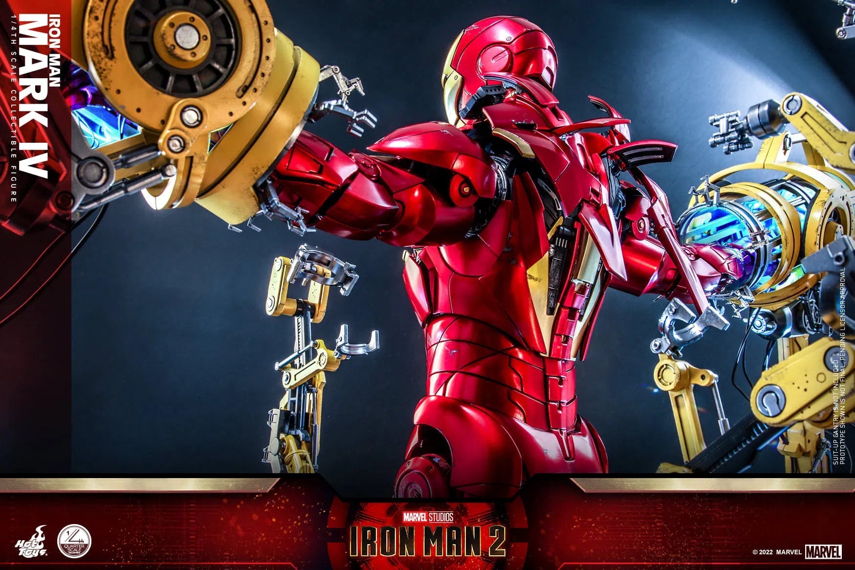 Iron Man: MKIV: Iron Man 2: Marvel: Quarter Scale: QS020 Hot Toys