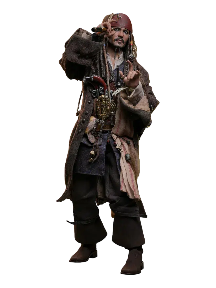 Jack Sparrow: Pirates Of The Caribbean: Dead Men Tell No Tales: Standard: Sixth Scale: DX37 Hot Toys