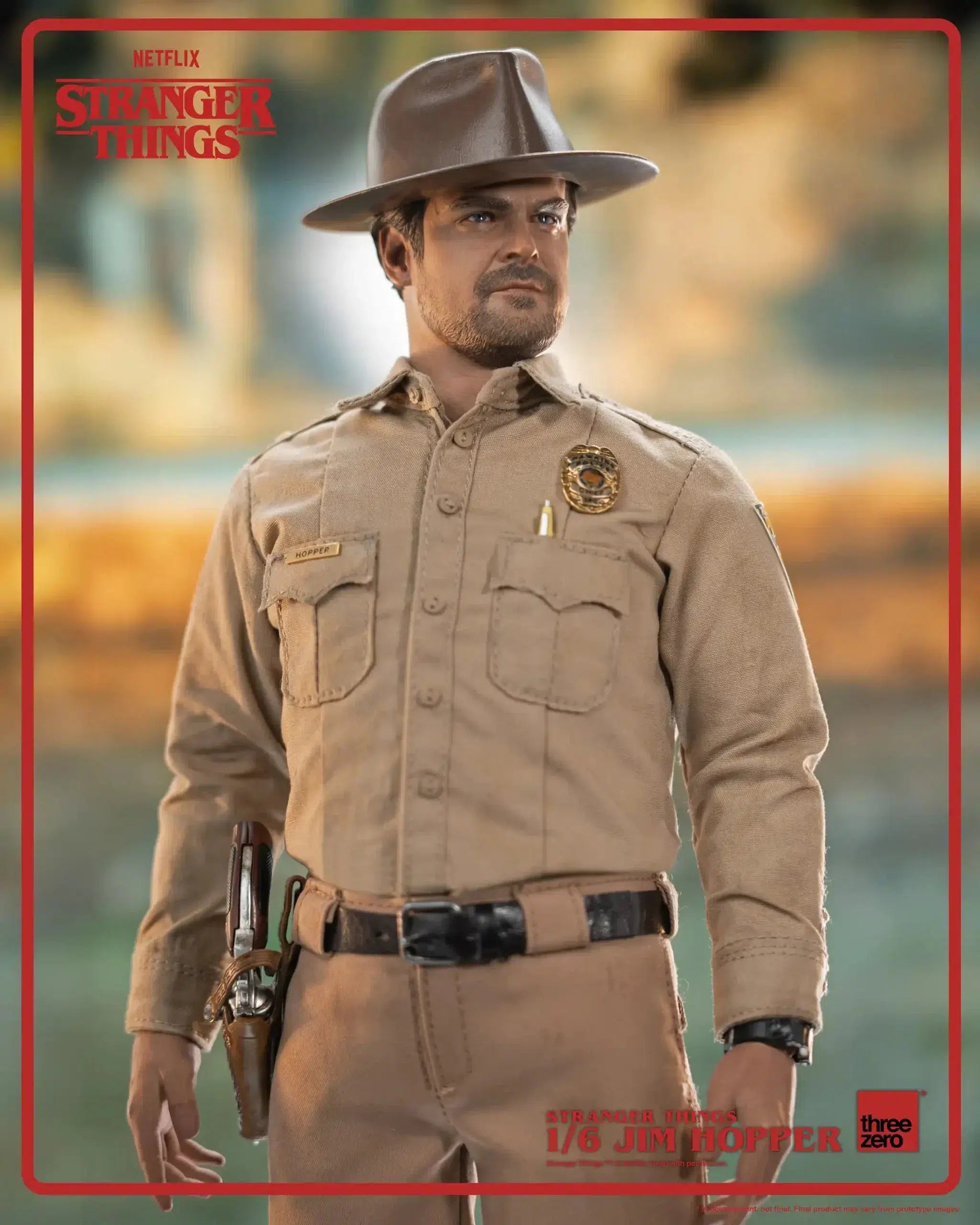 Jim Hopper: Stranger Things: Season 1: 1/6 Scale Figure ThreeZero