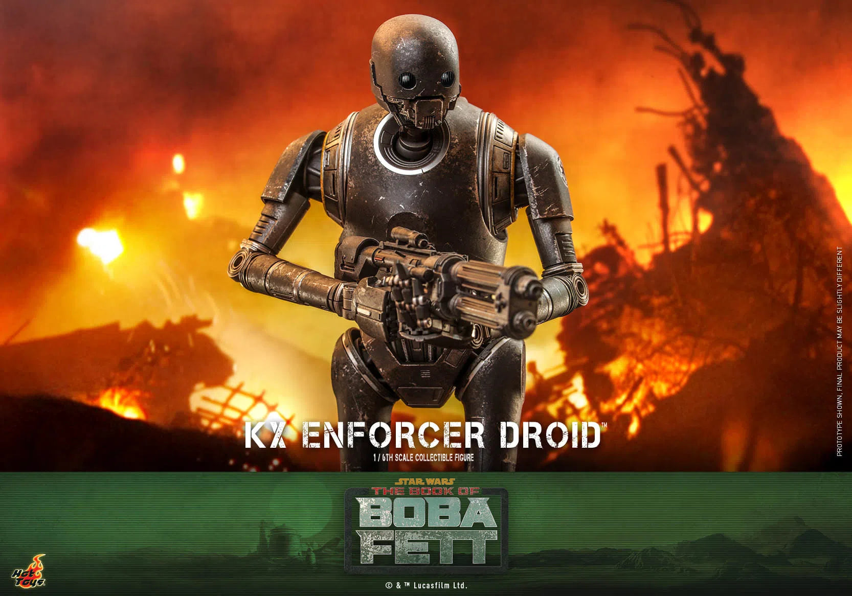 KX Enforcer Droid: Star Wars: The Book Of Boba Fett: TMS072 Hot Toys