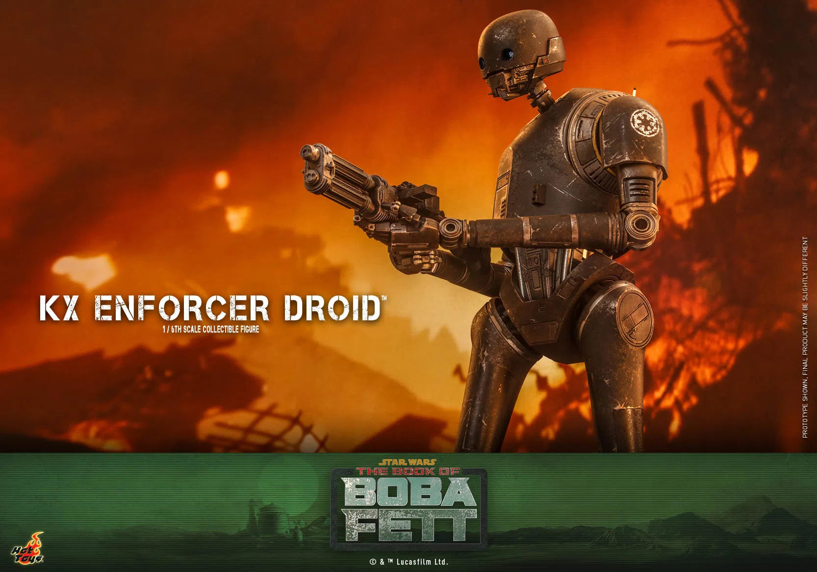 KX Enforcer Droid: Star Wars: The Book Of Boba Fett: TMS072 Hot Toys