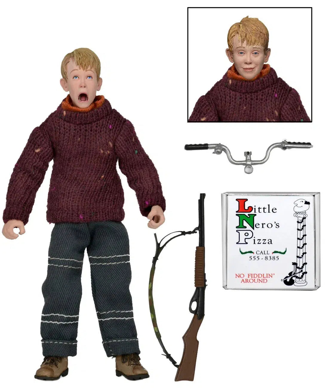 Kevin McCallister: Home Alone: 8" Clothed Action Figure: Neca Neca