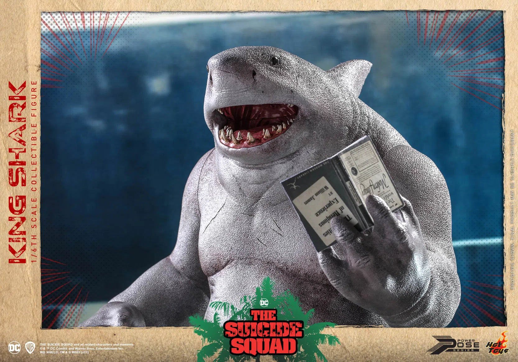 King Shark: The Suicide Squad: DC Comics: Power Pose: PPS006 Hot Toys