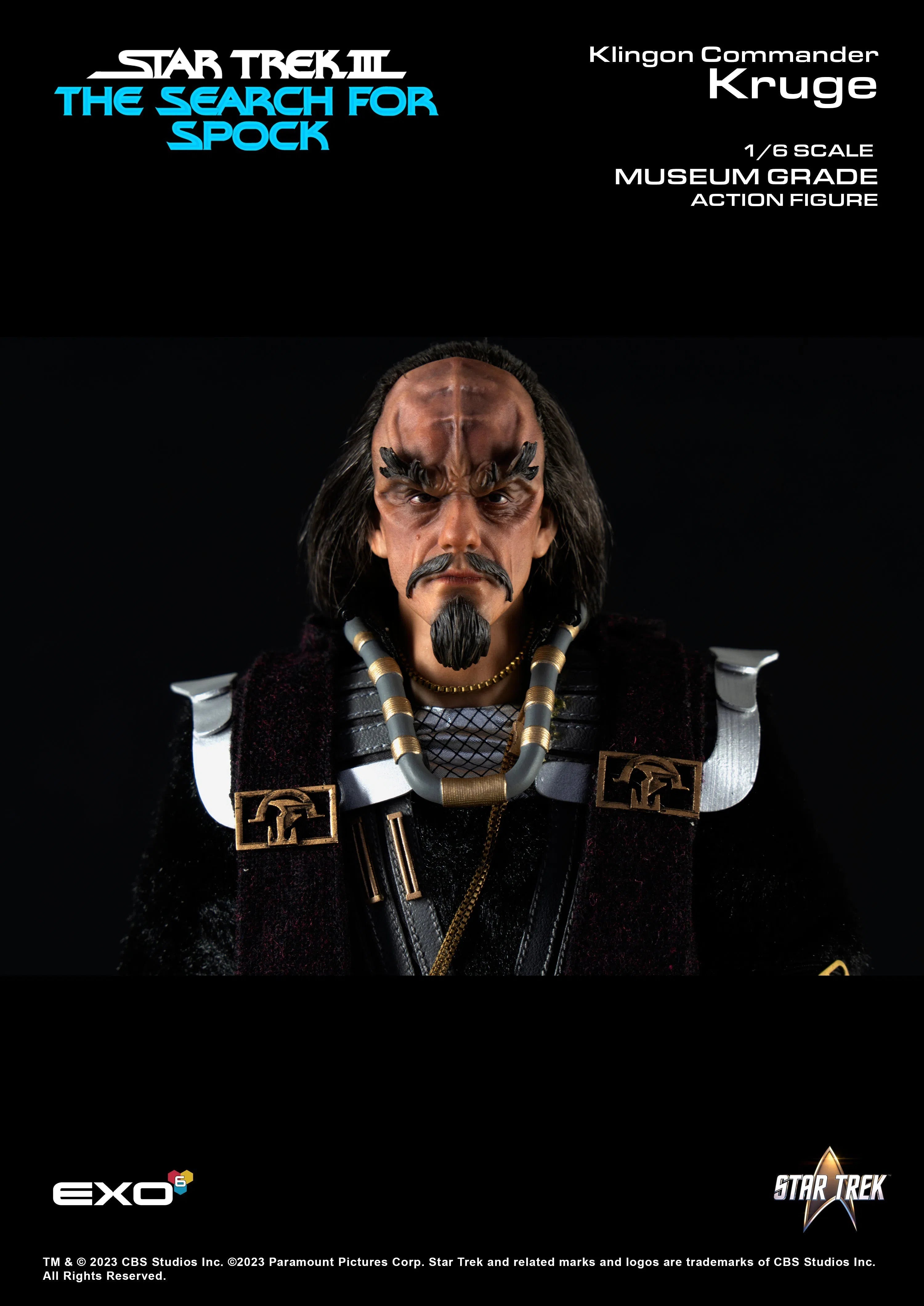 Klingon Commander Kruge: Star Trek III: The Search For Spock EX0-6