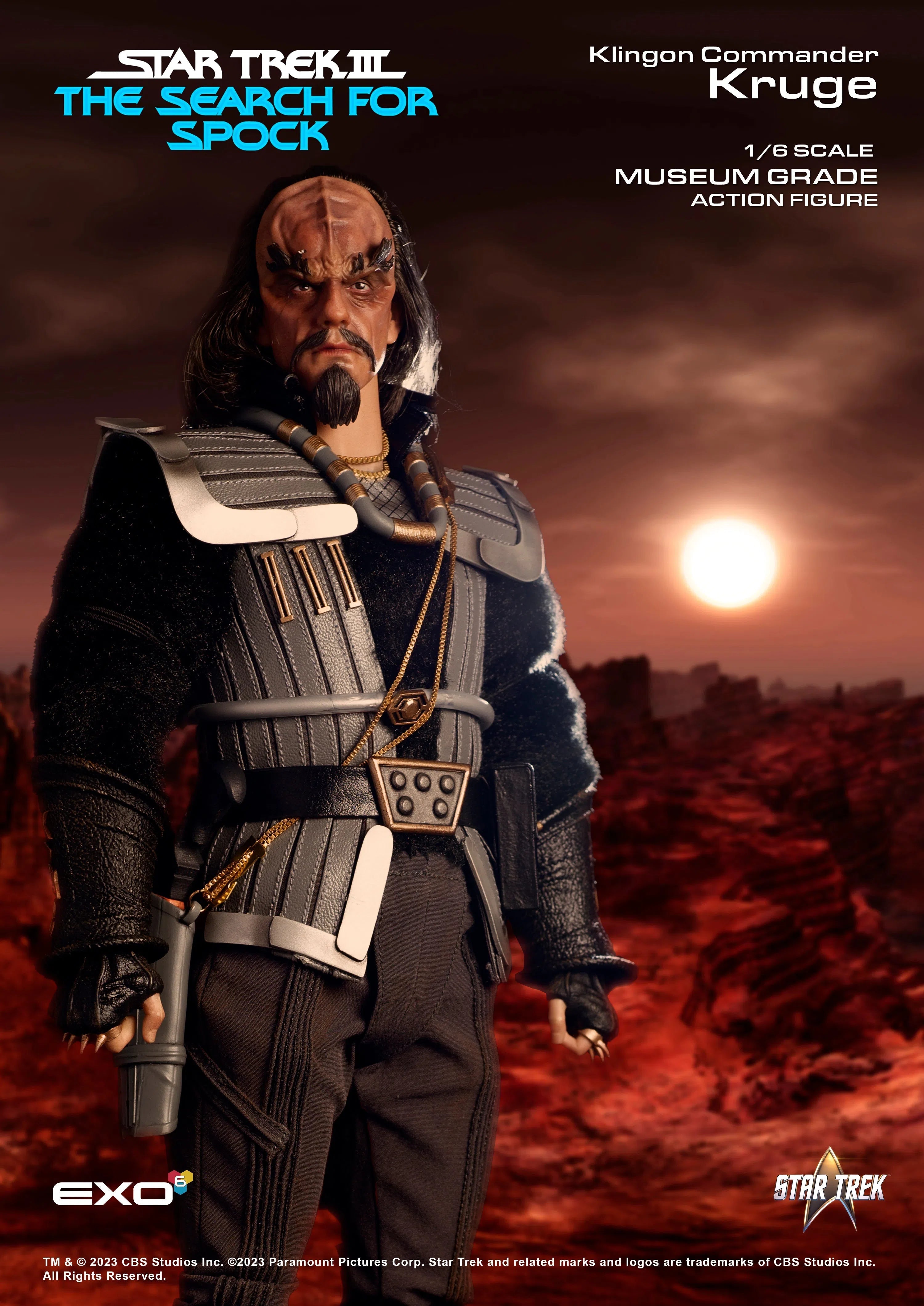 Klingon Commander Kruge: Star Trek III: The Search For Spock EX0-6