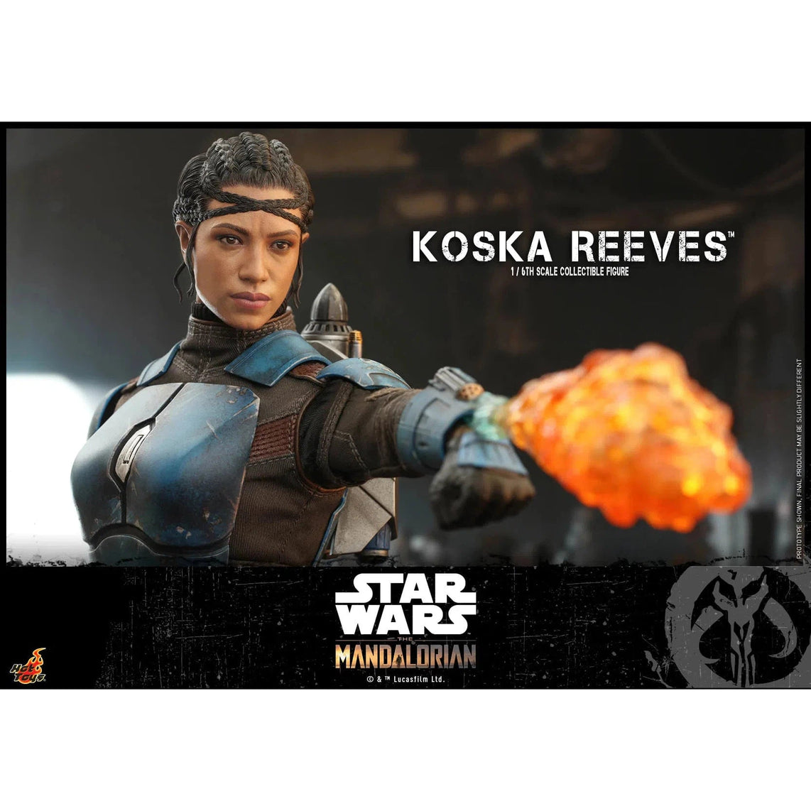 Koska Reeves: The Mandalorian: Star Wars: TMS069 Hot Toys