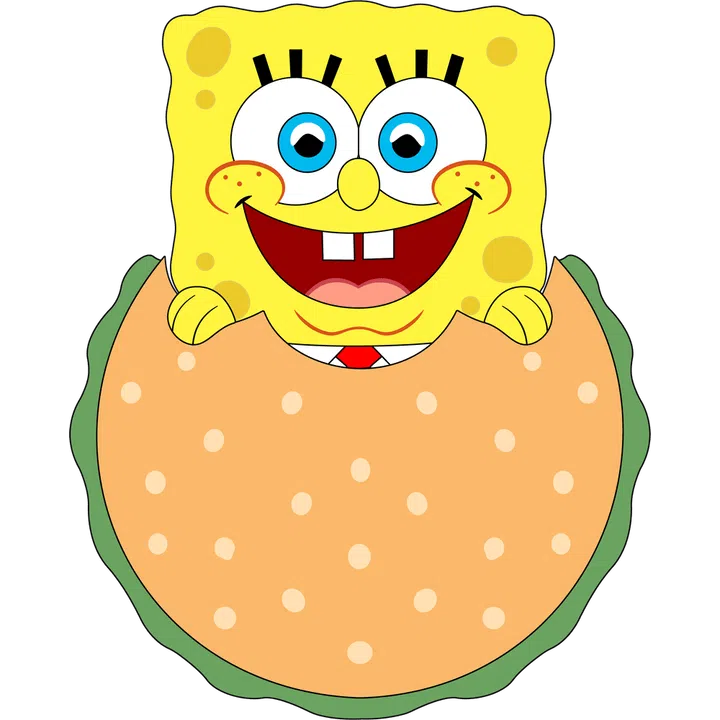 Spongebob Squarepants: Krabby Patty Plush: 9": YouTooz