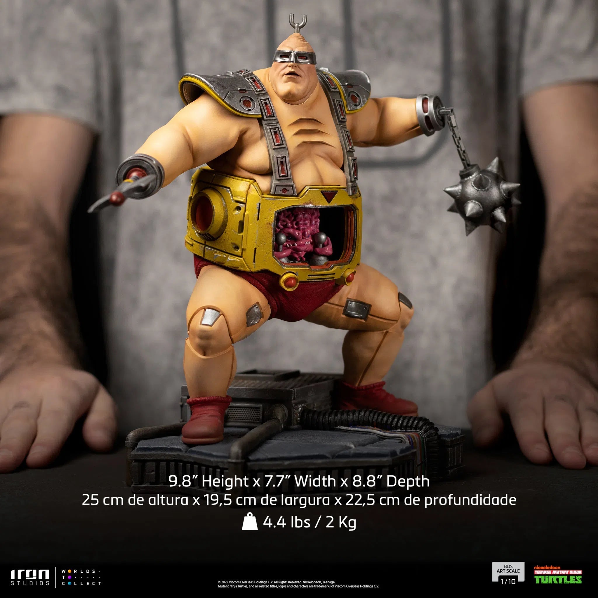 Krang: Teenage Mutant Ninja Turtles: BDS Art Statue Iron Studios